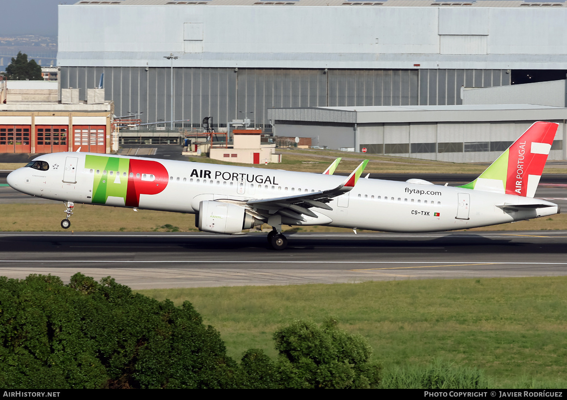 Aircraft Photo of CS-TXK | Airbus A321-251NX | TAP Air Portugal | AirHistory.net #814747