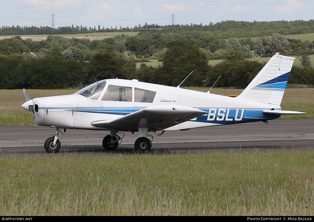 Aircraft Photo of G-BSLU | Piper PA-28-140 Cherokee | AirHistory.net #814750