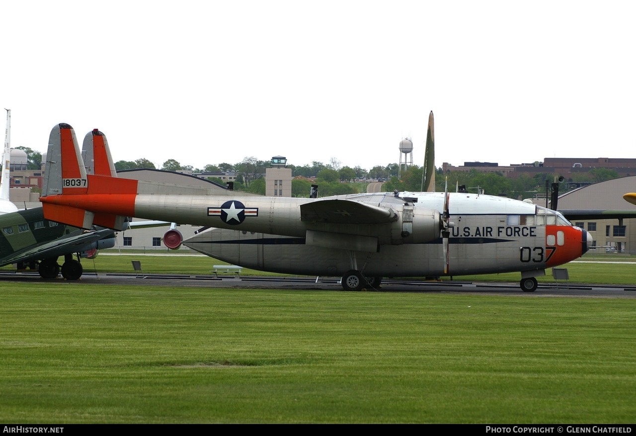 Aircraft Photo of 51-8037 / 18037 | Fairchild C-119J Flying Boxcar | USA - Air Force | AirHistory.net #814757