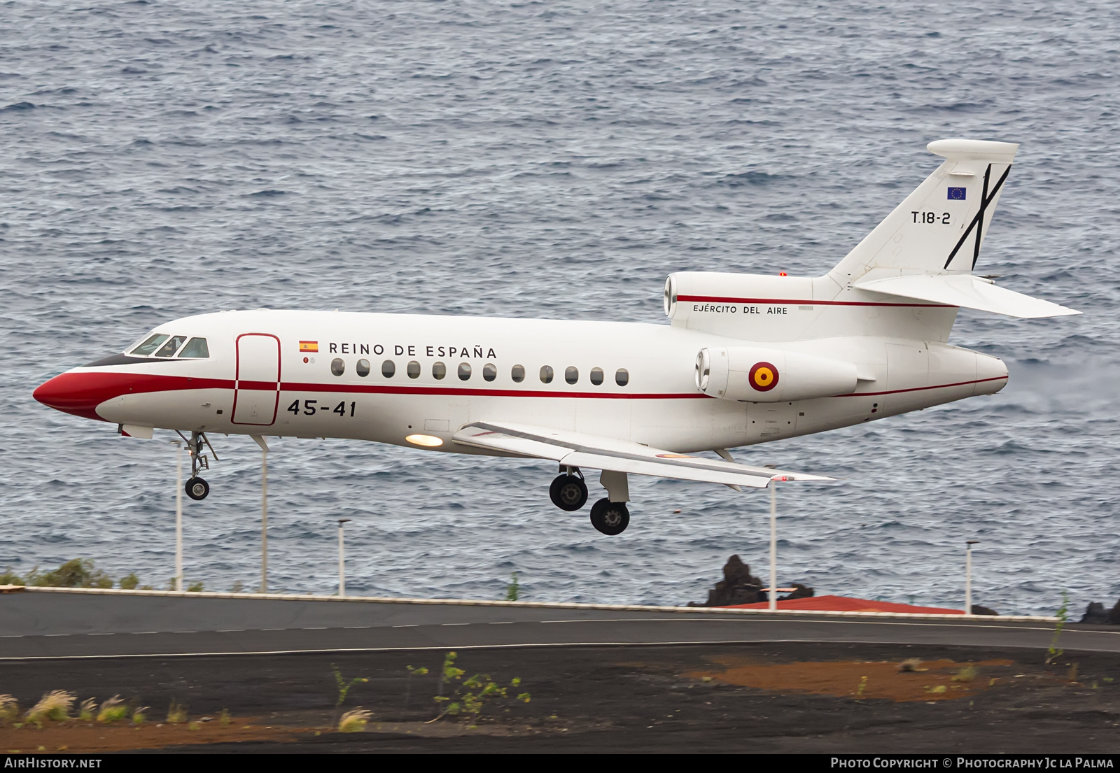 Aircraft Photo of T18-2 | Dassault Falcon 900 | Spain - Air Force | AirHistory.net #814779