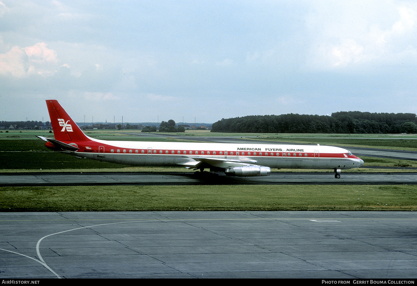 Aircraft Photo of N124AF | Douglas DC-8-63CF | American Flyers Airline - AFA | AirHistory.net #814797