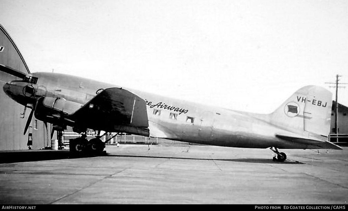 Aircraft Photo of VH-EBJ | Douglas DC-3(C) | Qantas Empire Airways - QEA | AirHistory.net #814810