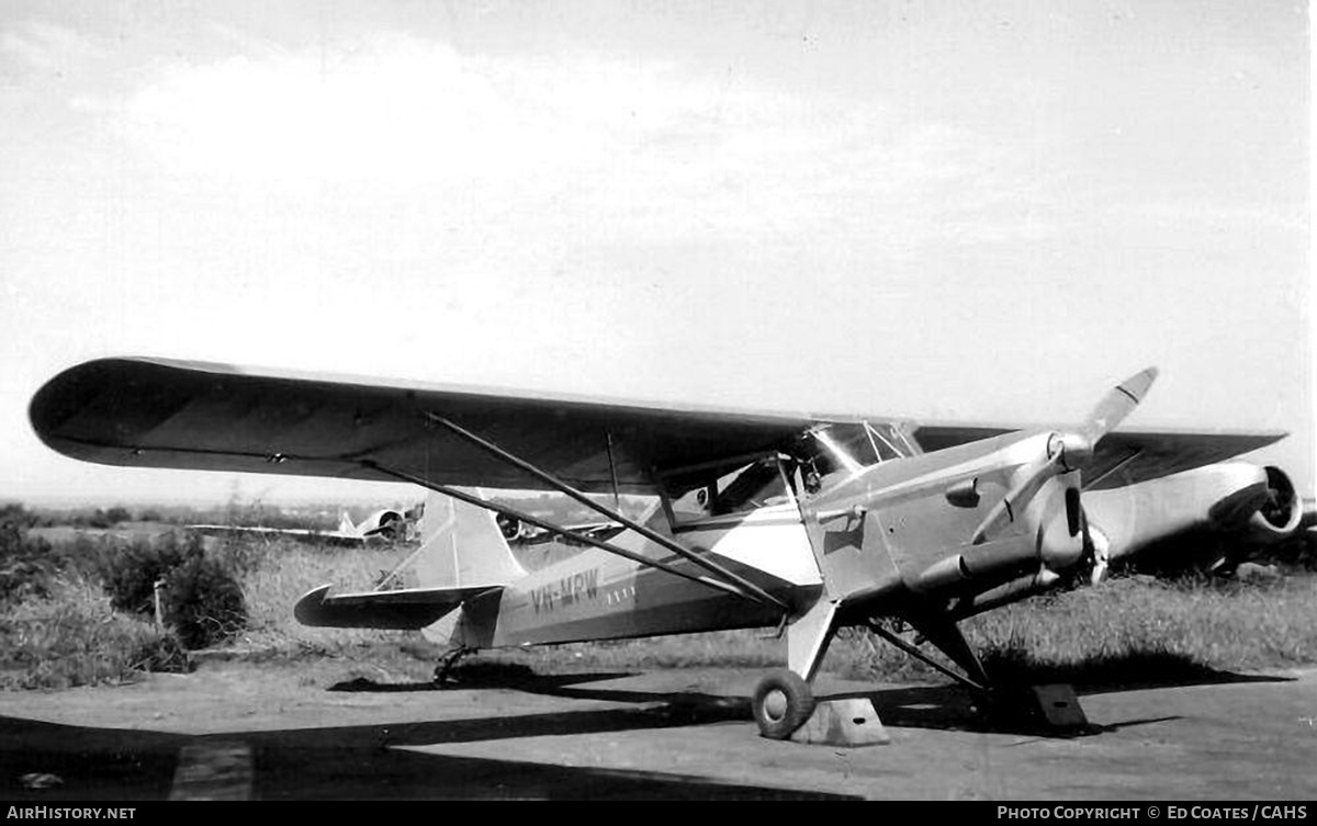 Aircraft Photo of VH-MPW | Auster J-5F Aiglet Trainer | AirHistory.net #814837