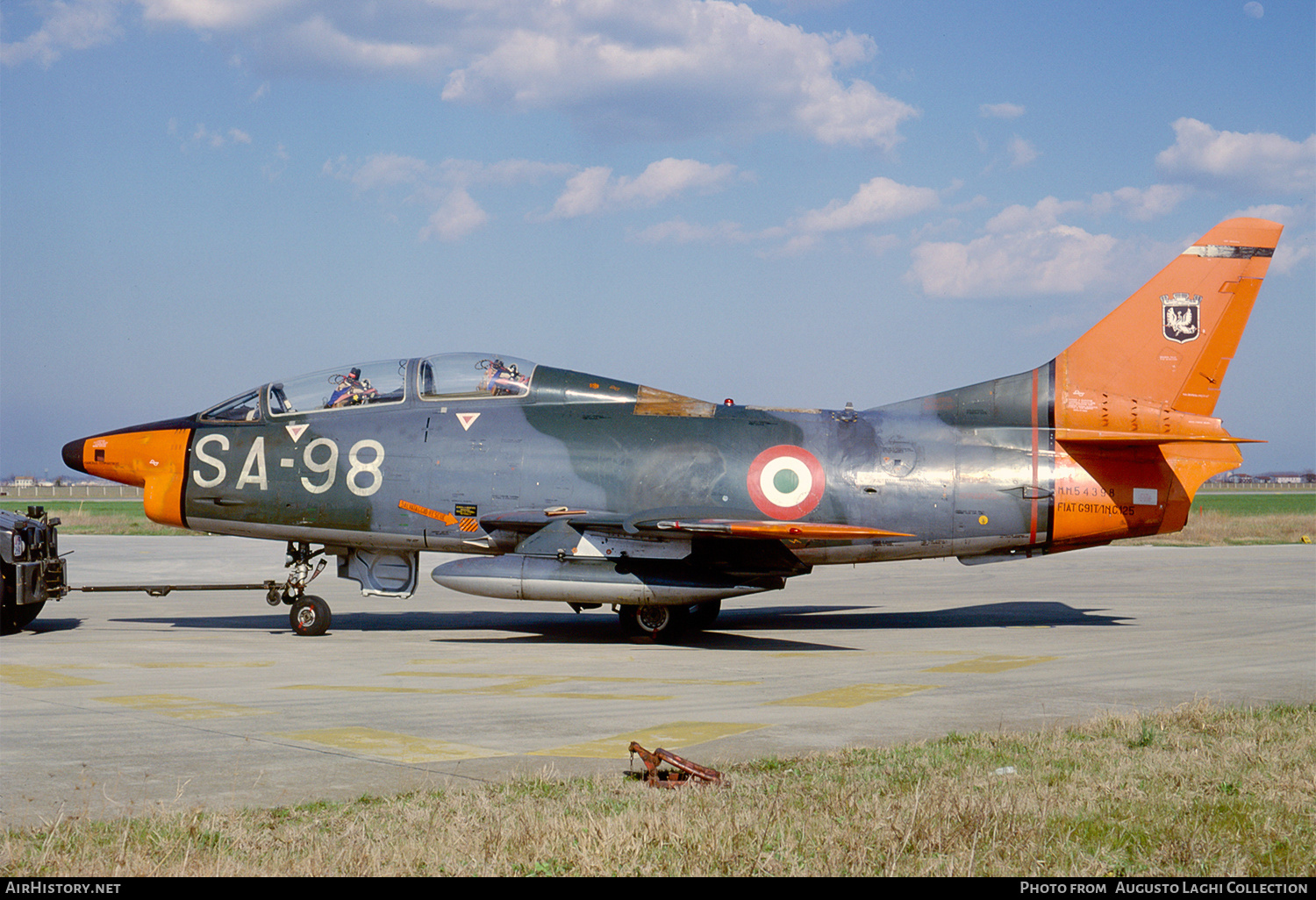Aircraft Photo of MM54398 | Fiat G-91T/1 | Italy - Air Force | AirHistory.net #814861