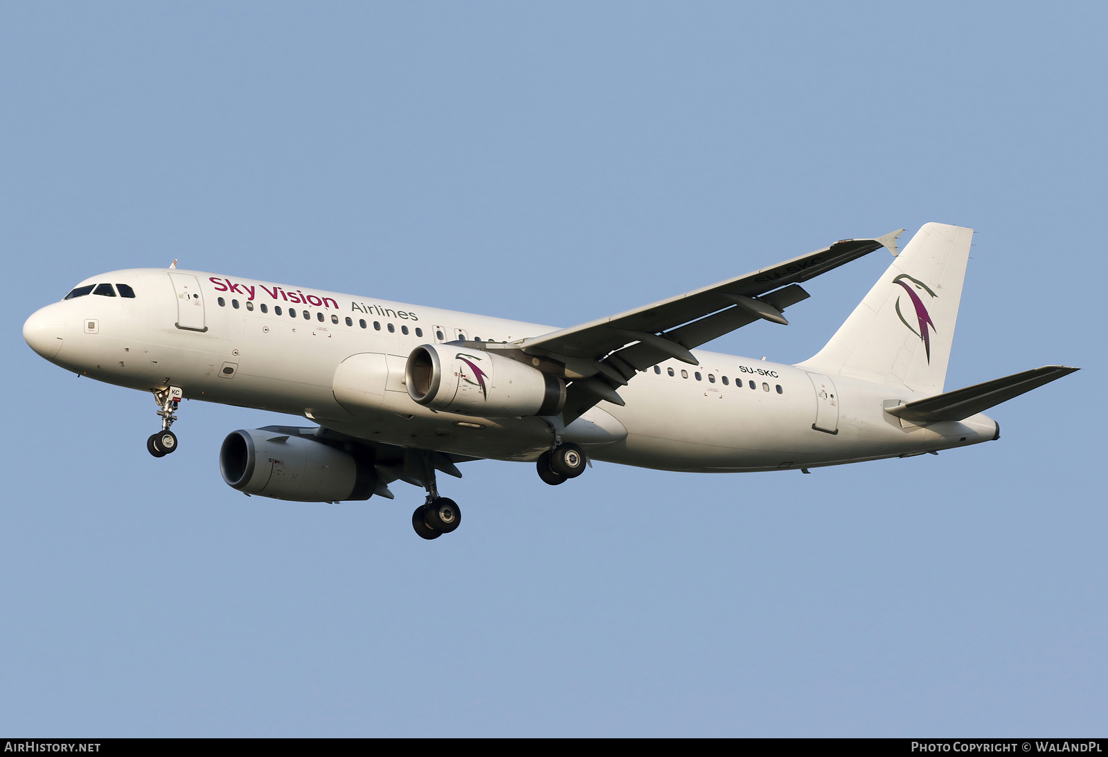 Aircraft Photo of SU-SKC | Airbus A320-232 | Sky Vision Airlines | AirHistory.net #814892