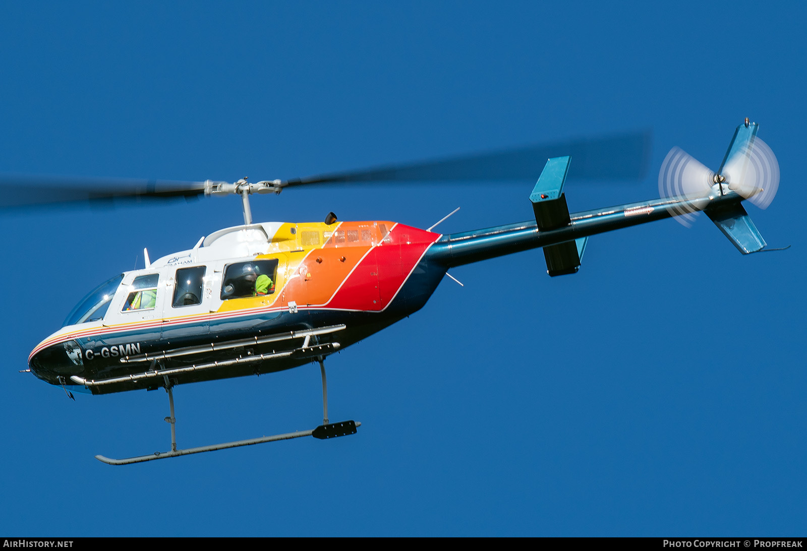 Aircraft Photo of C-GSMN | Bell 206L LongRanger | Graham Helicopters | AirHistory.net #814894