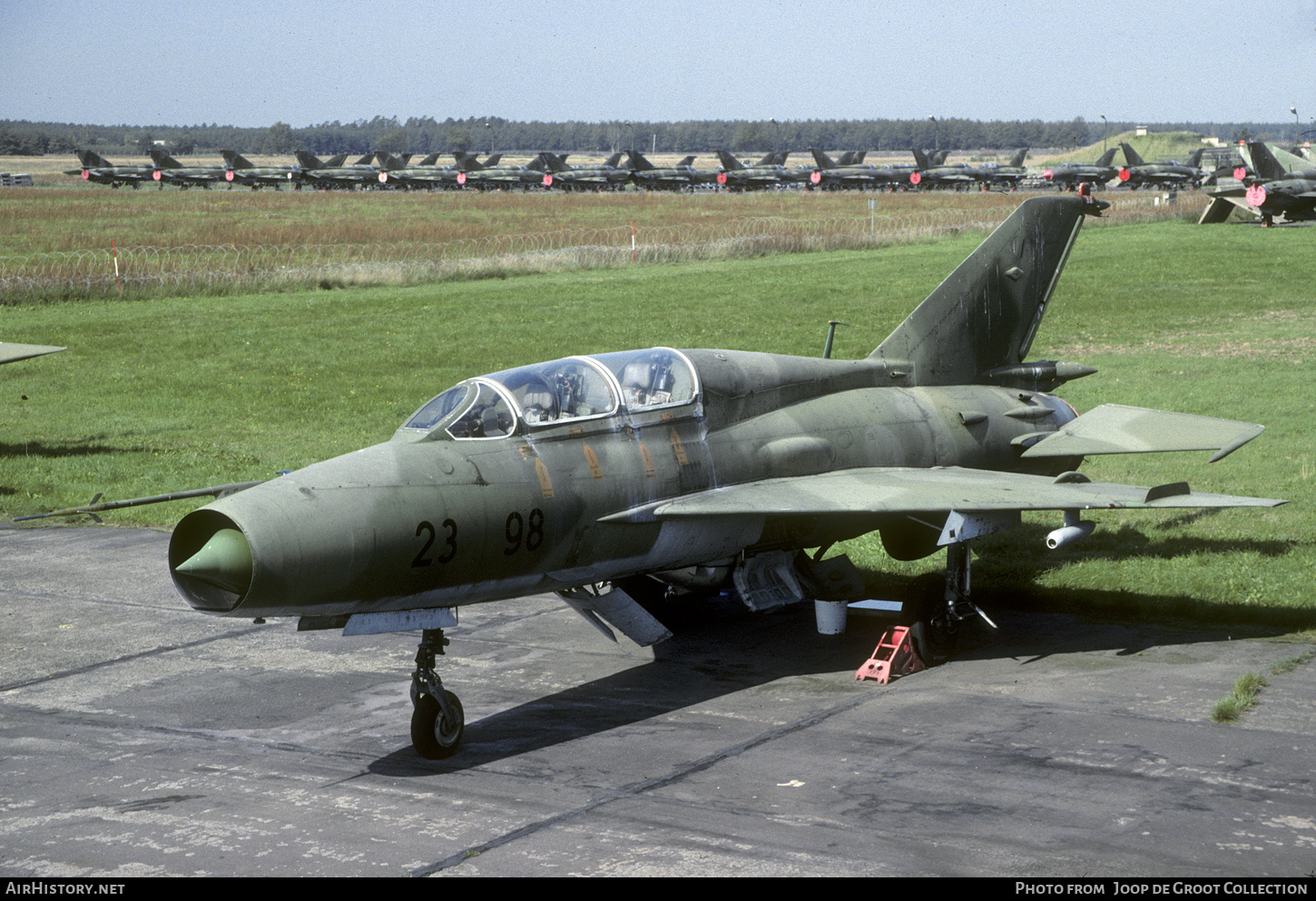 Aircraft Photo of 2398 | Mikoyan-Gurevich MiG-21U-600 | Germany - Air Force | AirHistory.net #814897