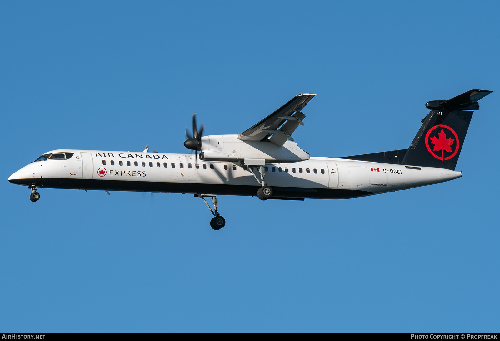 Aircraft Photo of C-GGCI | Bombardier DHC-8-402 Dash 8 | Air Canada Express | AirHistory.net #814900