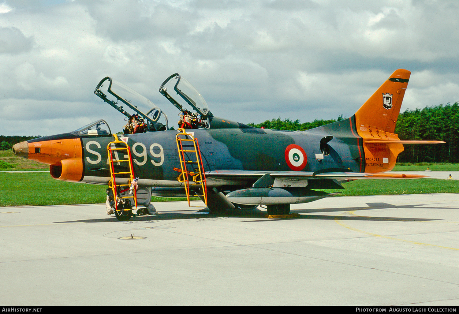 Aircraft Photo of MM54399 | Fiat G-91T/1 | Italy - Air Force | AirHistory.net #814901