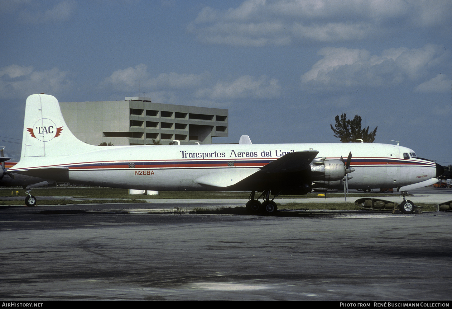 Aircraft Photo of N26BA | Douglas DC-6A | Transportes Aereos del Caribe | AirHistory.net #814913