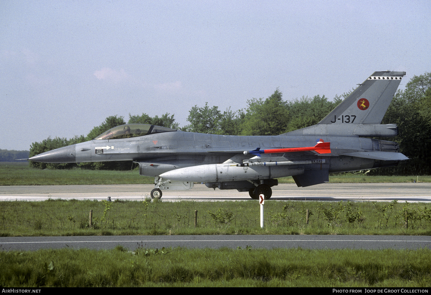 Aircraft Photo of J-137 | General Dynamics F-16A Fighting Falcon | Netherlands - Air Force | AirHistory.net #814930