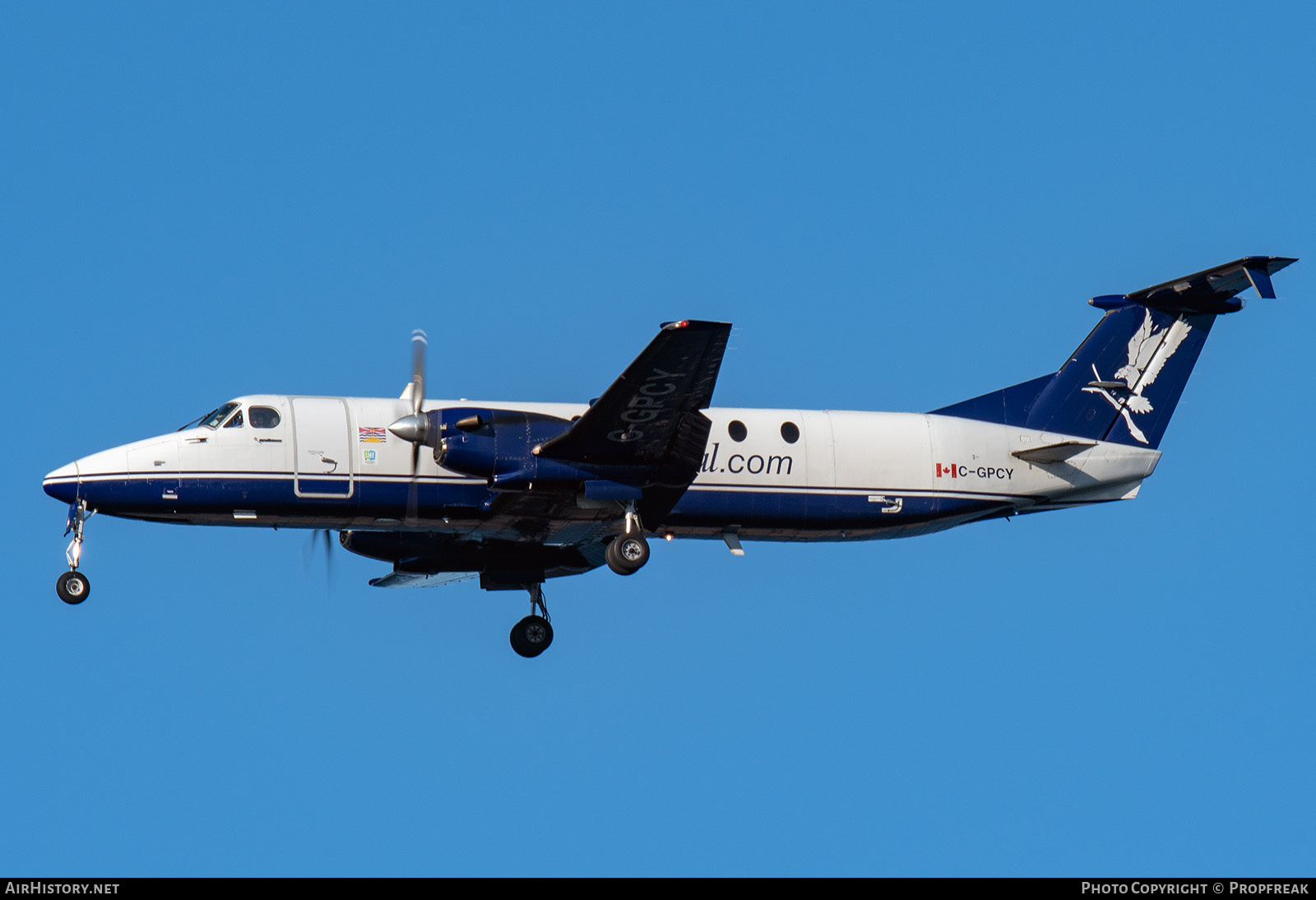 Aircraft Photo of C-GPCY | Beech 1900C | Pacific Coastal Airlines | AirHistory.net #814931