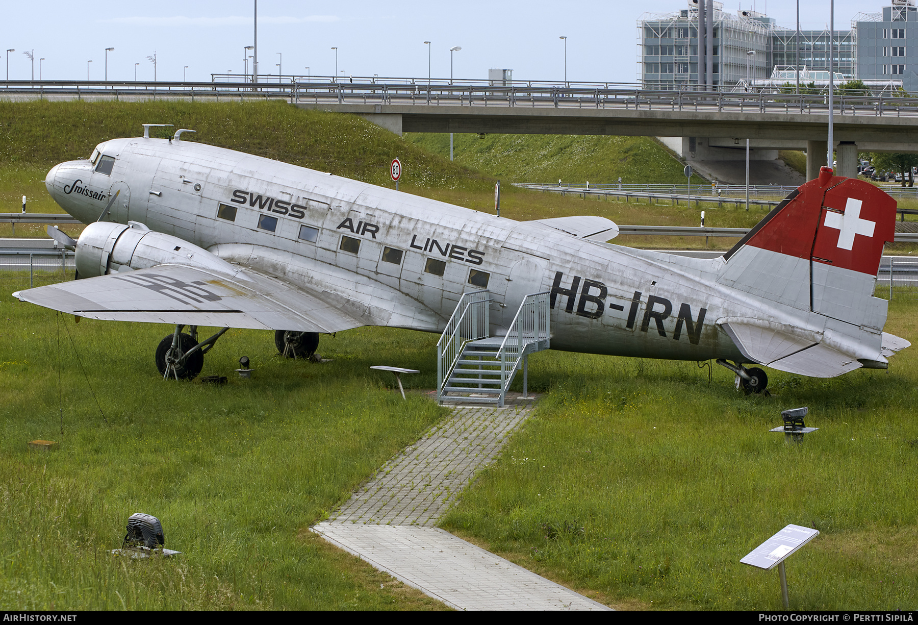 Aircraft Photo of HB-IRN | Douglas C-53B Skytrooper | Swissair - Swiss Air Lines | AirHistory.net #814942