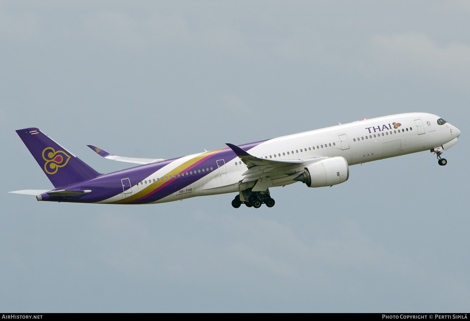 Aircraft Photo of HS-THV | Airbus A350-941 | Thai Airways International | AirHistory.net #814951