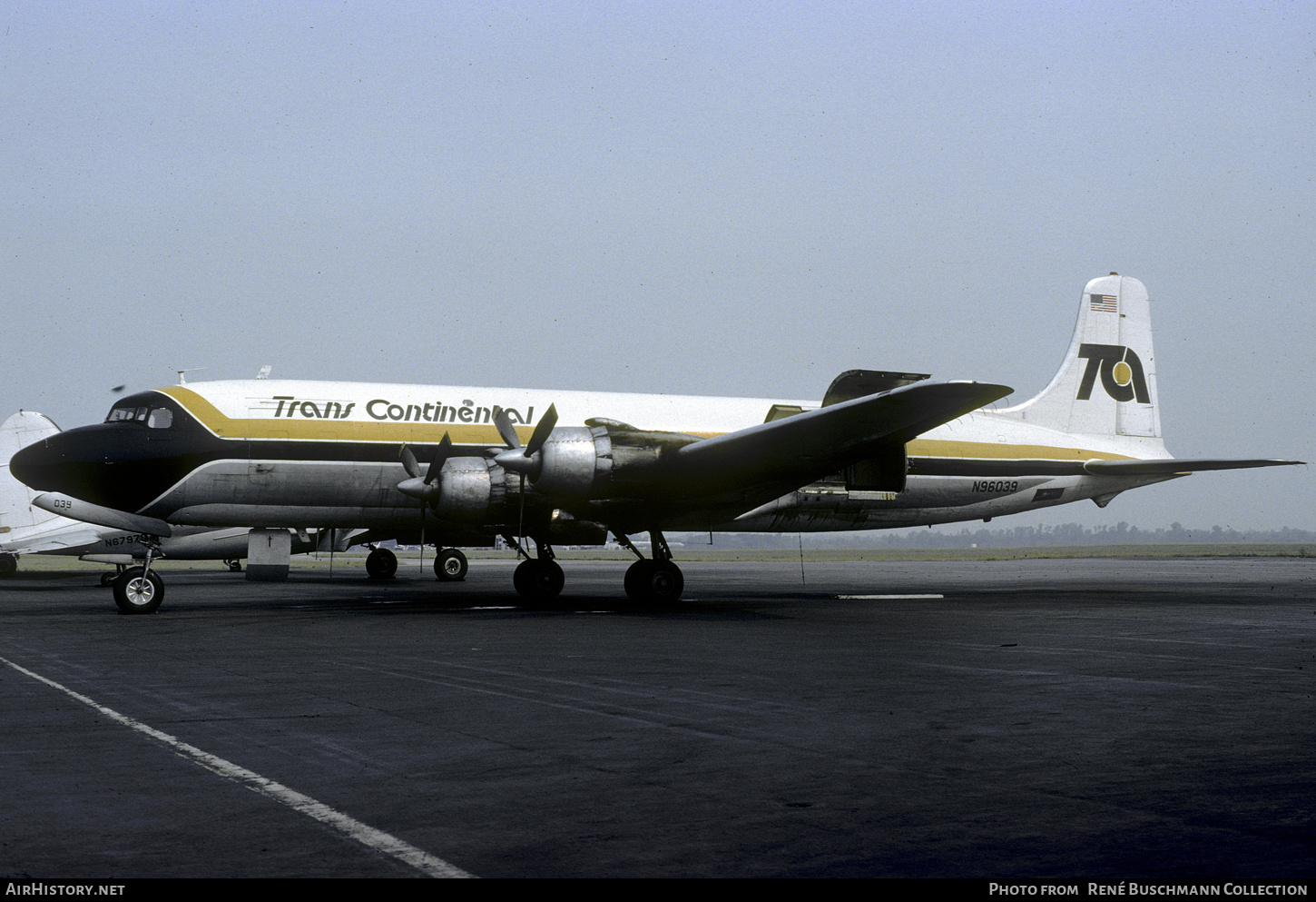 Aircraft Photo of N96039 | Douglas DC-6A | Trans Continental Airlines | AirHistory.net #814953