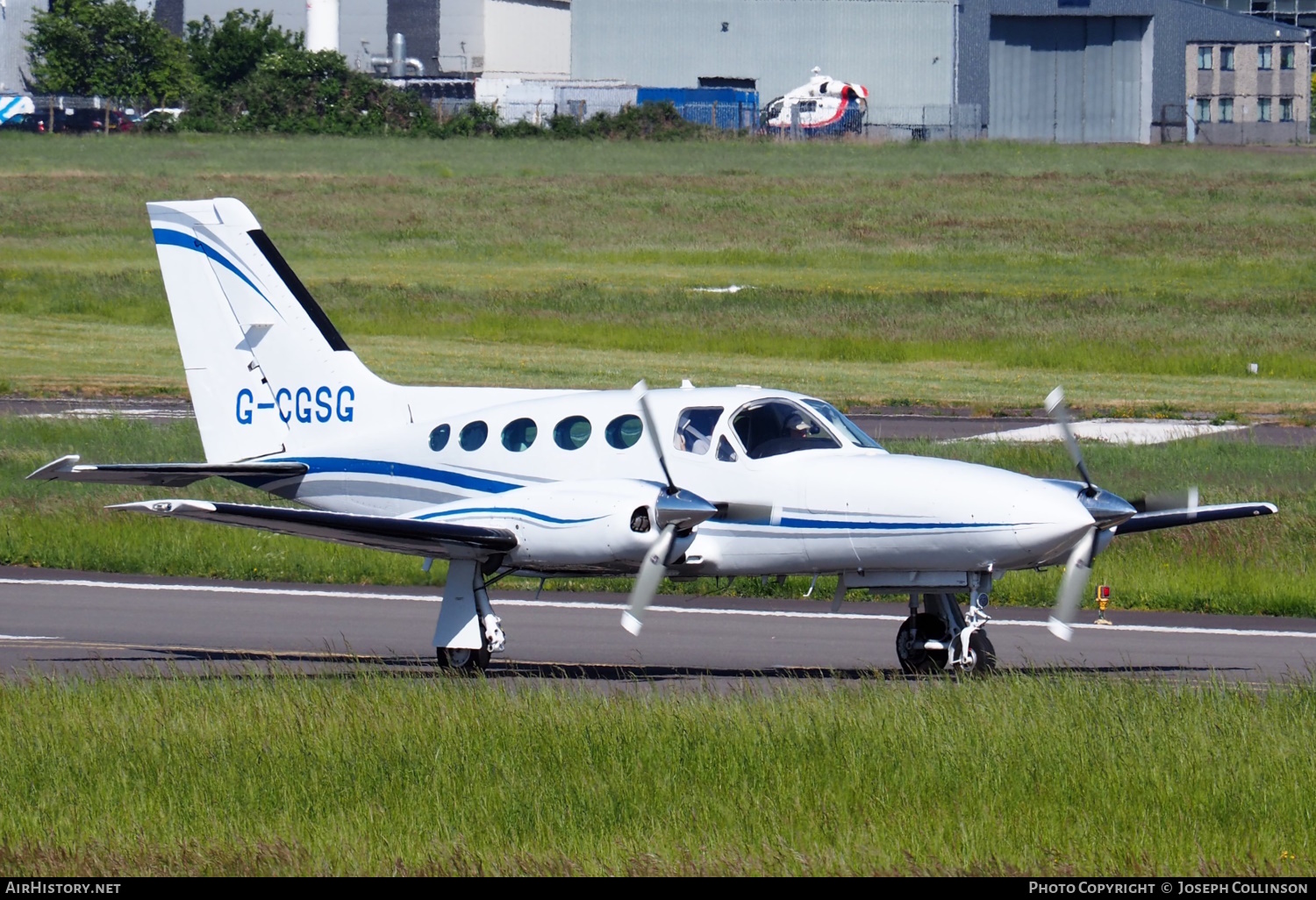 Aircraft Photo of G-CGSG | Cessna 421C Golden Eagle | AirHistory.net #814954