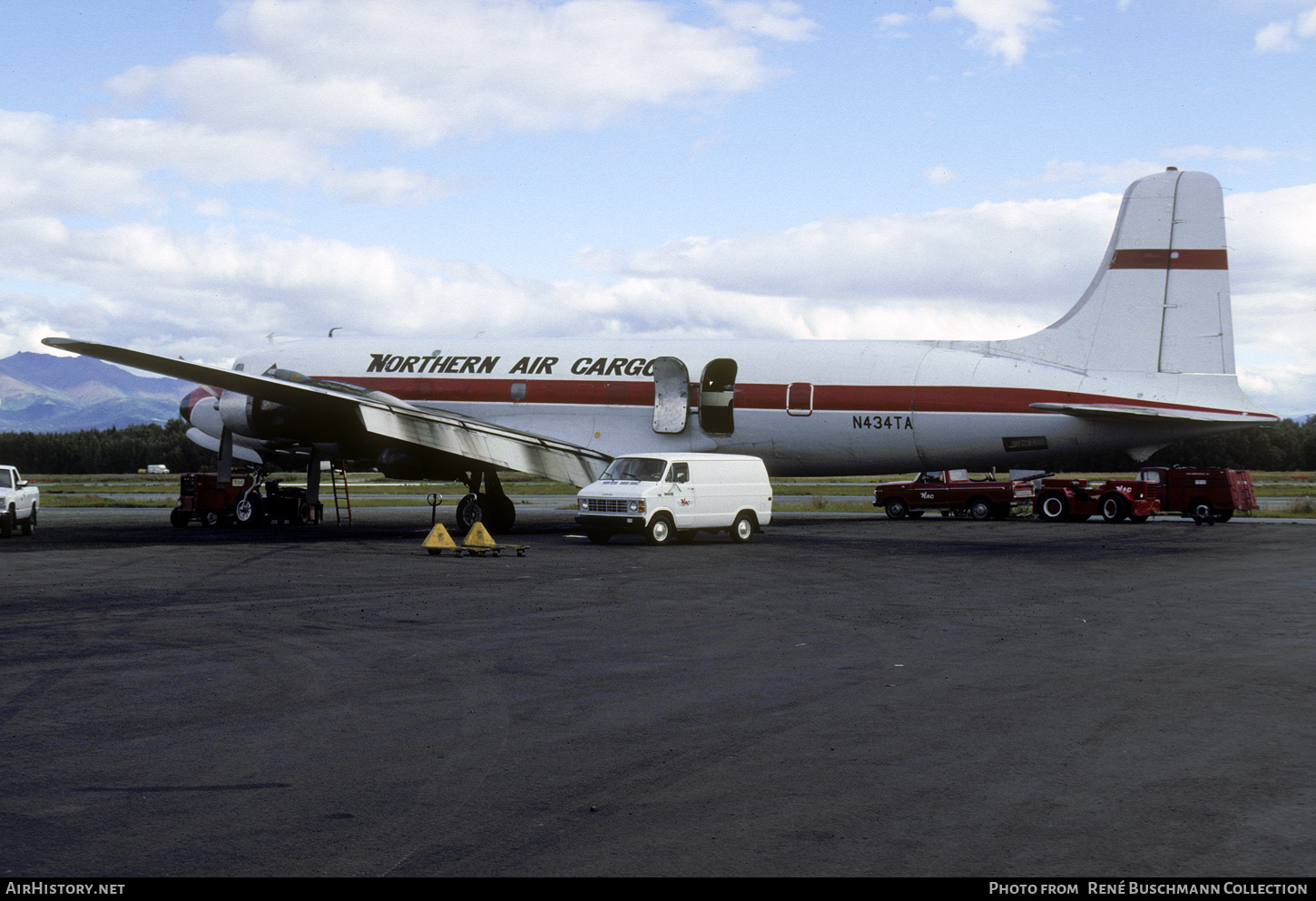 Aircraft Photo of N434TA | Douglas DC-6B(ST) | Northern Air Cargo - NAC | AirHistory.net #814957