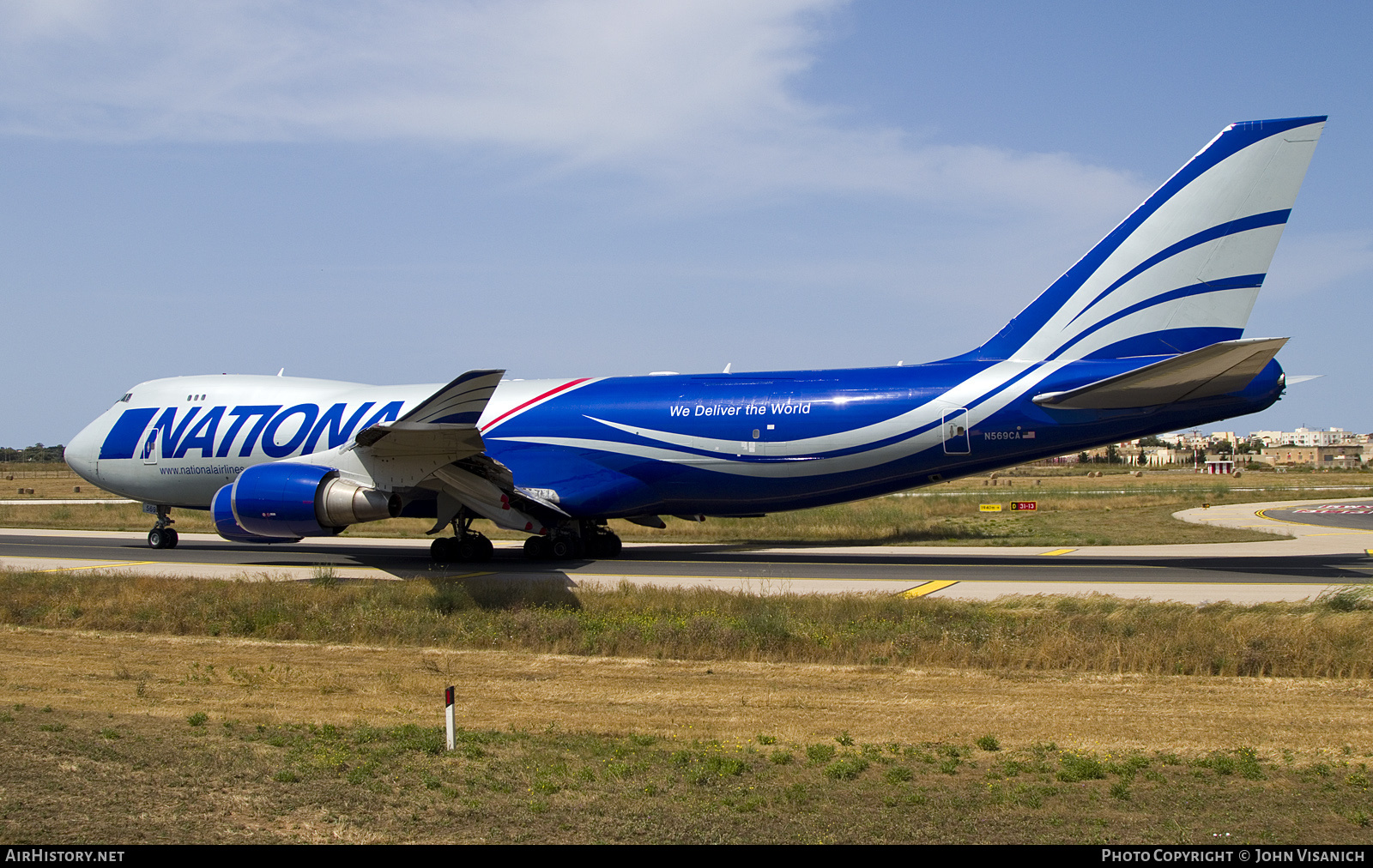 Aircraft Photo of N569CA | Boeing 747-409F/SCD | National Airlines | AirHistory.net #814961
