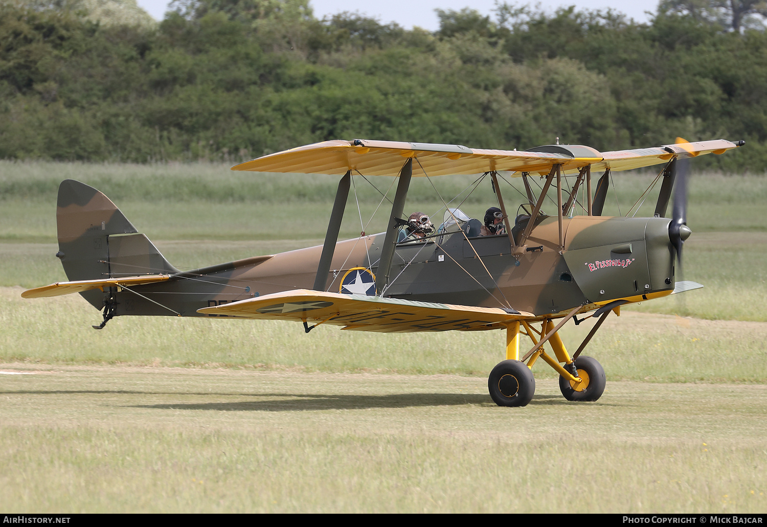 Aircraft Photo of G-BTOG / DE-745 | De Havilland D.H. 82A Tiger Moth | USA - Air Force | AirHistory.net #814977