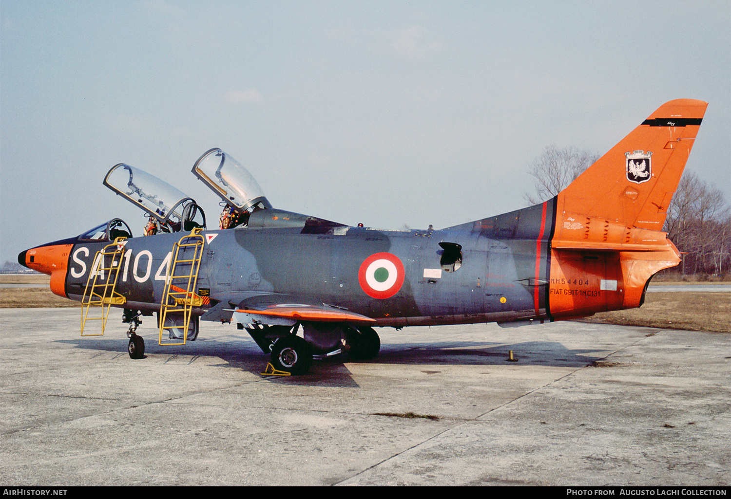 Aircraft Photo of MM54404 | Fiat G-91T/1 | Italy - Air Force | AirHistory.net #814989