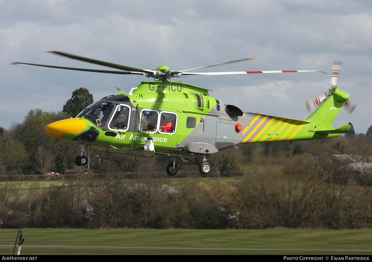 Aircraft Photo of G-PICU | AgustaWestland AW-169 | Children's Air Ambulance | AirHistory.net #815004