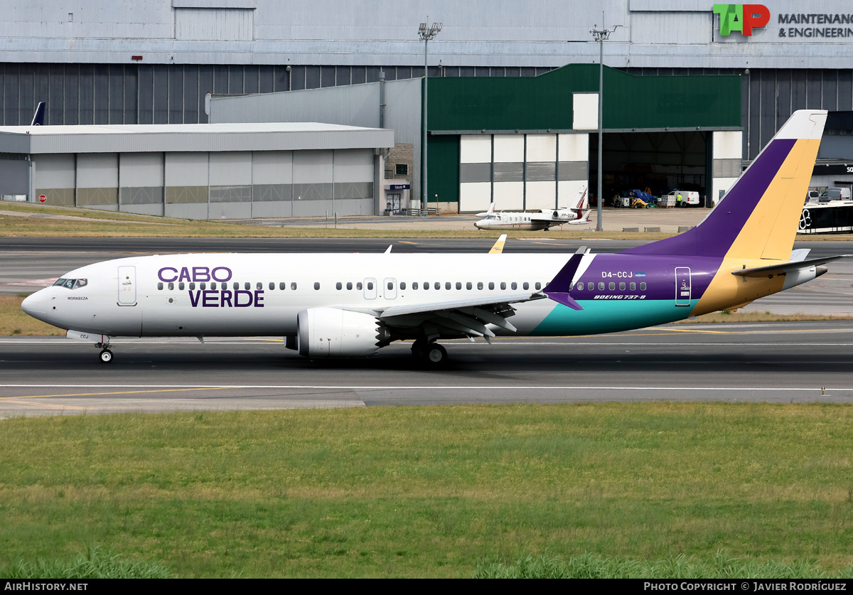 Aircraft Photo of D4-CCJ | Boeing 737-8 Max 8 | Cabo Verde Airlines | AirHistory.net #815010