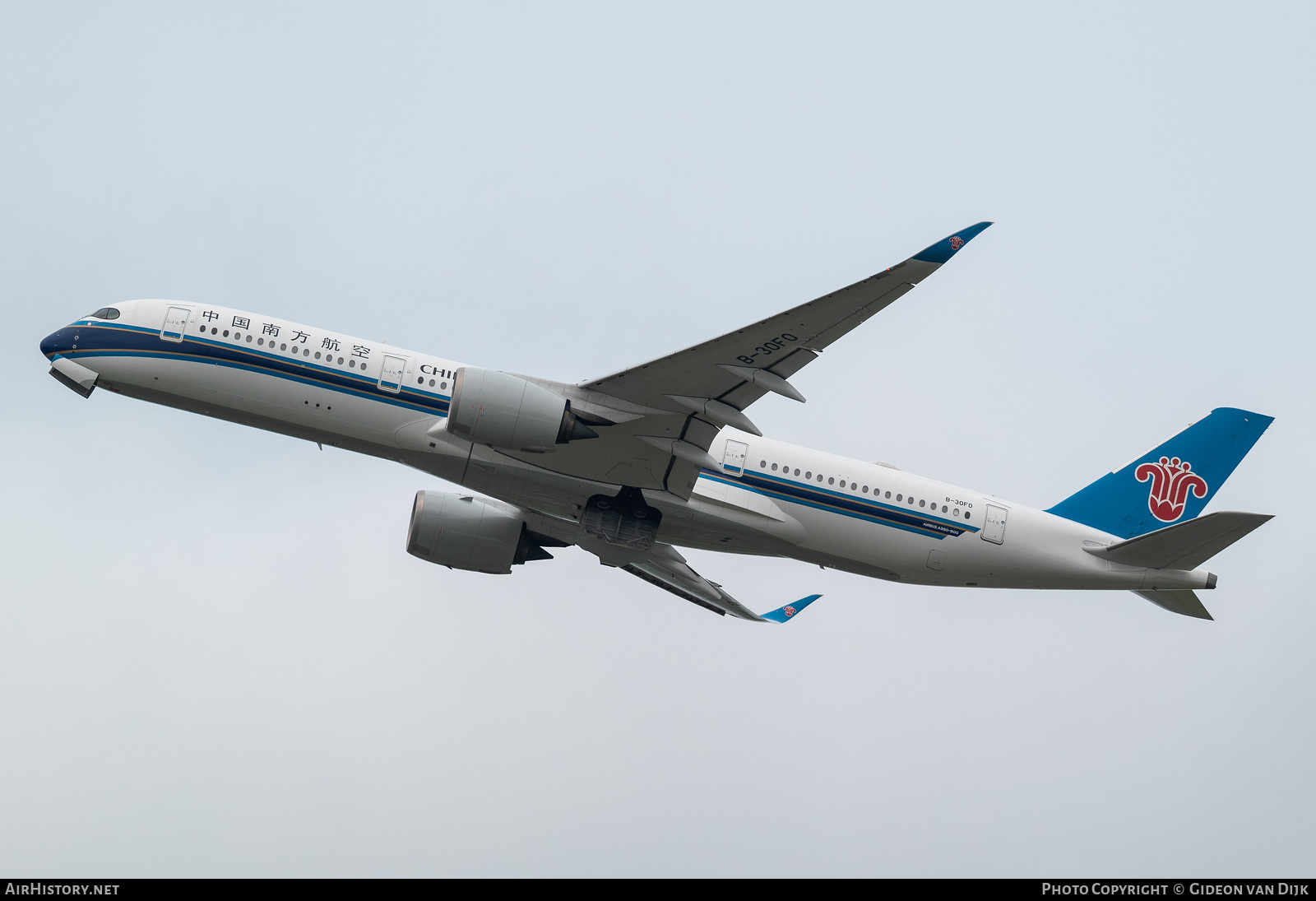 Aircraft Photo of B-30F0 | Airbus A350-941 | China Southern Airlines | AirHistory.net #815013