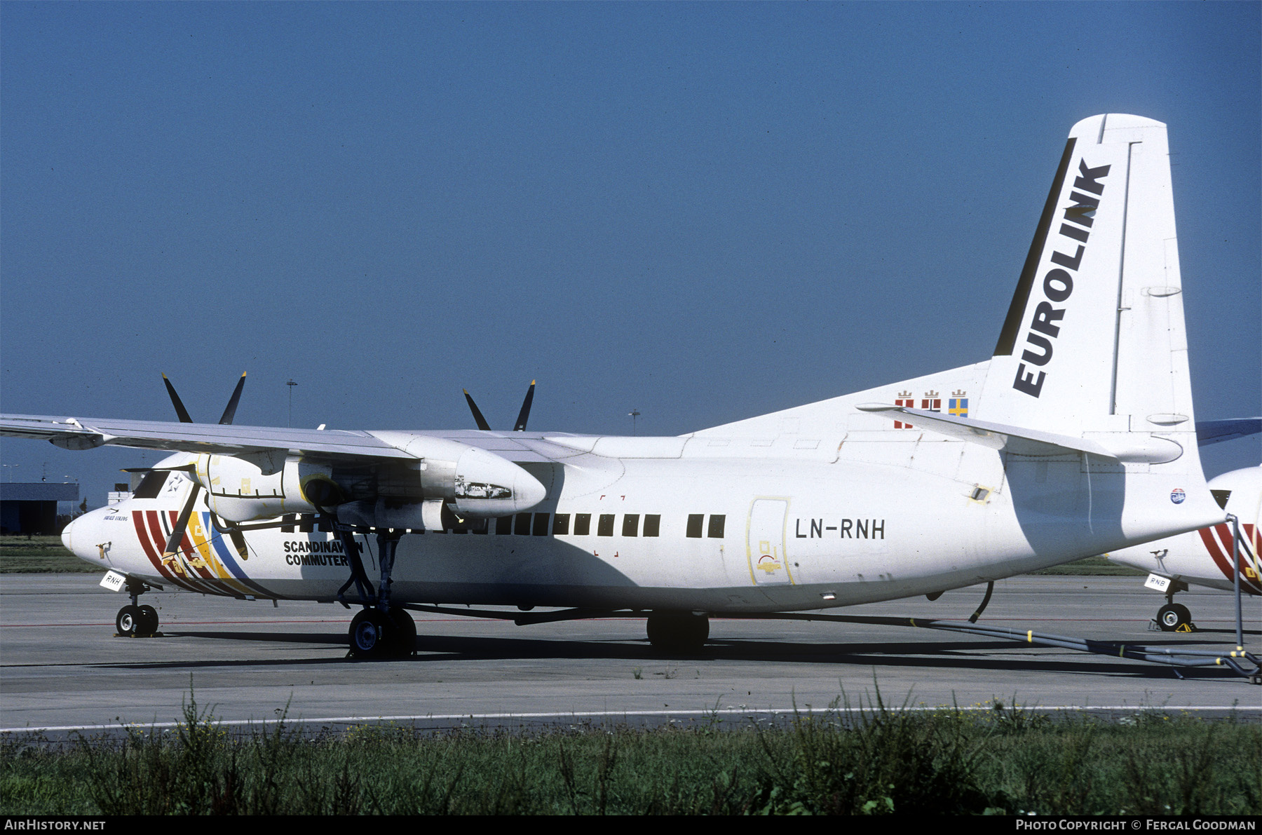 Aircraft Photo of LN-RNH | Fokker 50 | Scandinavian Commuter - Eurolink | AirHistory.net #815021