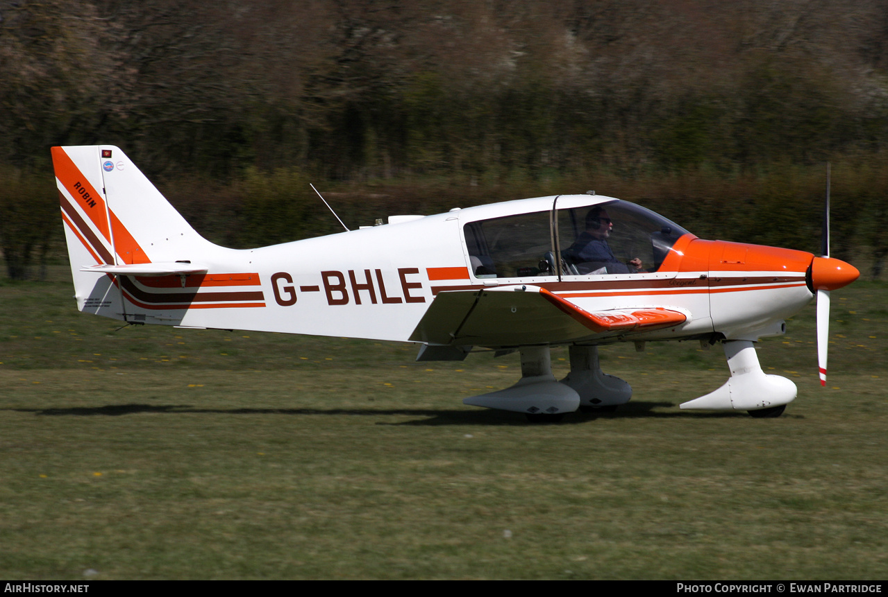 Aircraft Photo of G-BHLE | Robin DR-400-180 Regent | AirHistory.net #815035