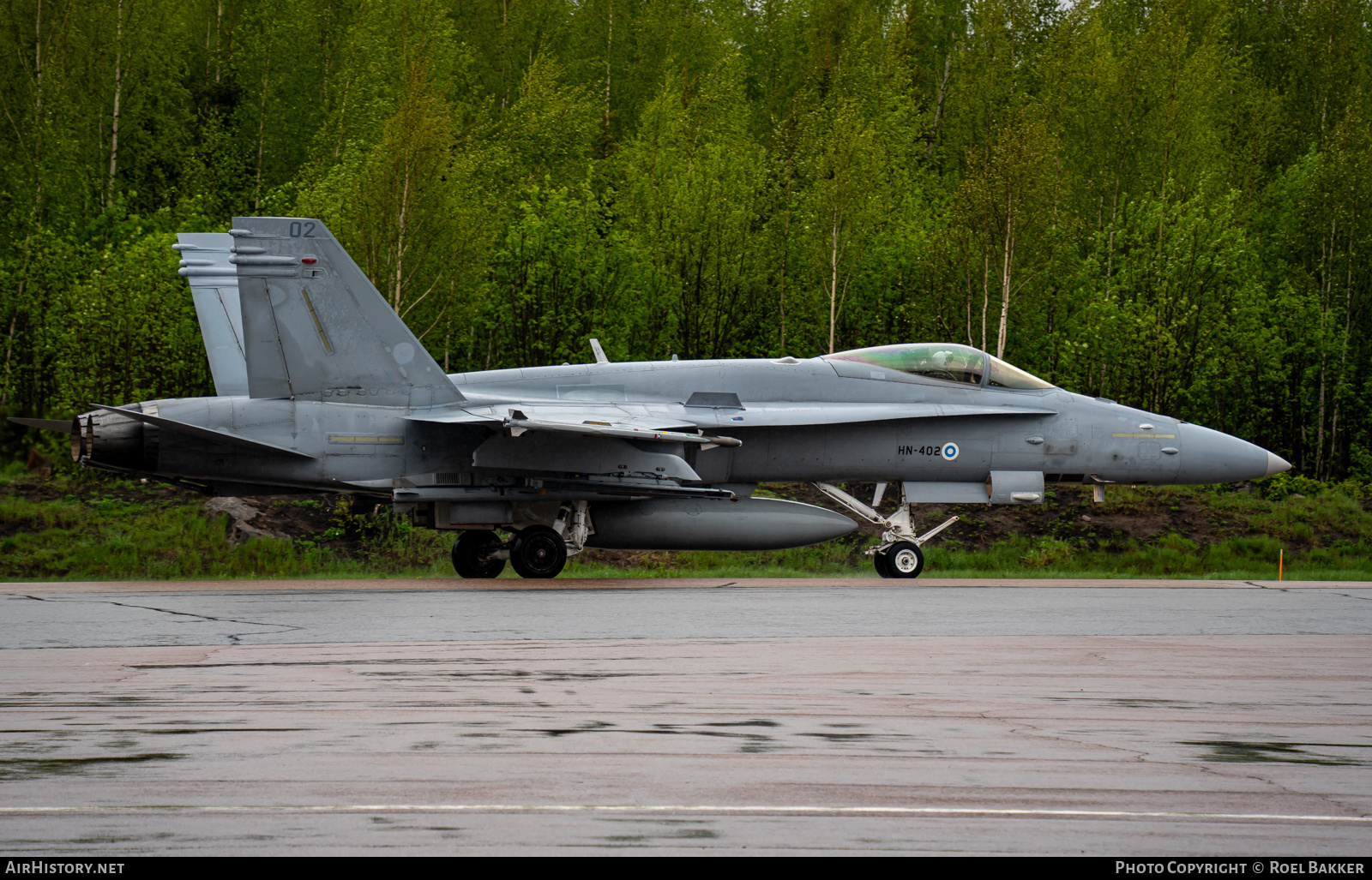 Aircraft Photo of HN-402 | McDonnell Douglas F/A-18C Hornet | Finland - Air Force | AirHistory.net #815036