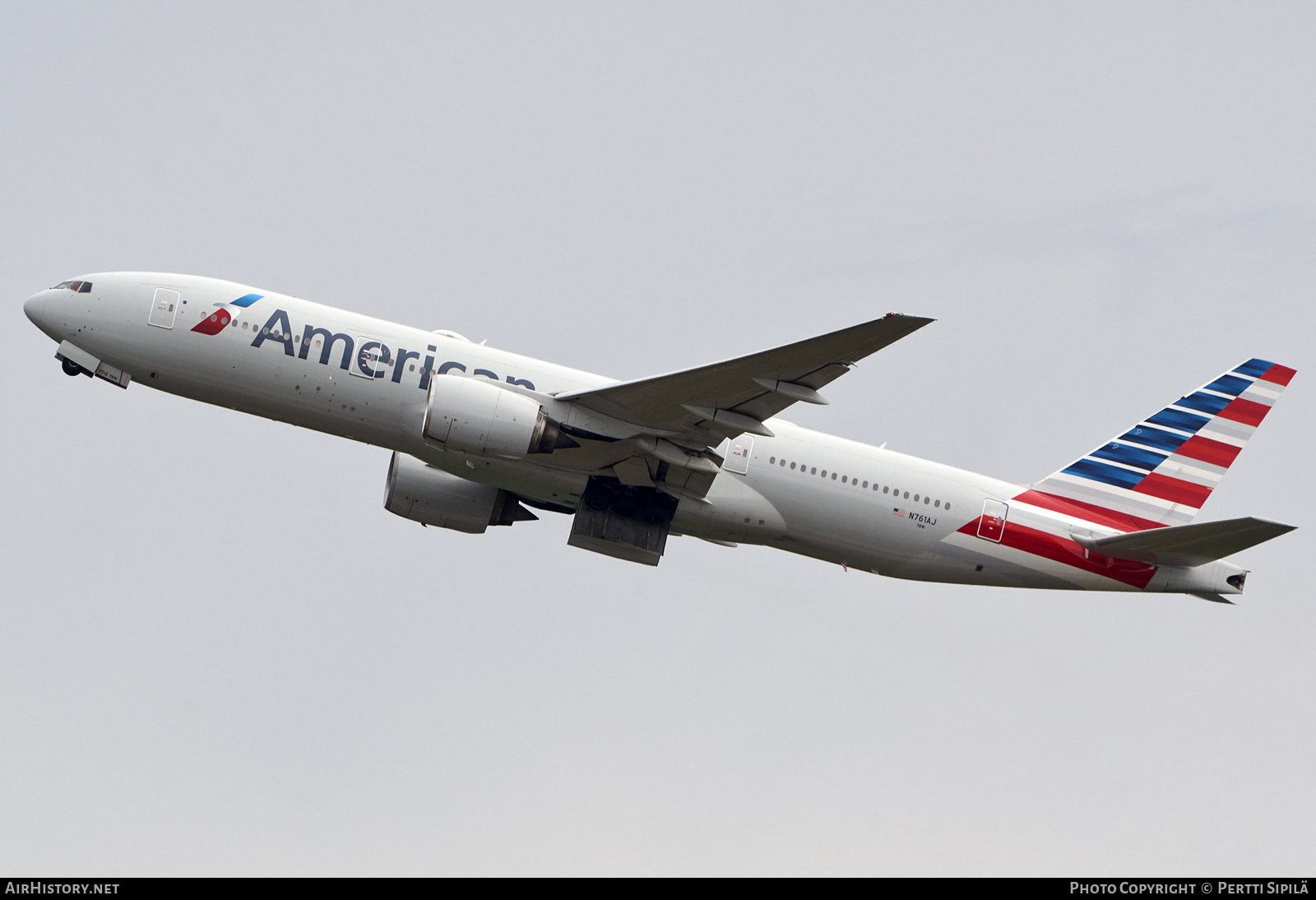 Aircraft Photo of N761AJ | Boeing 777-223/ER | American Airlines | AirHistory.net #815045