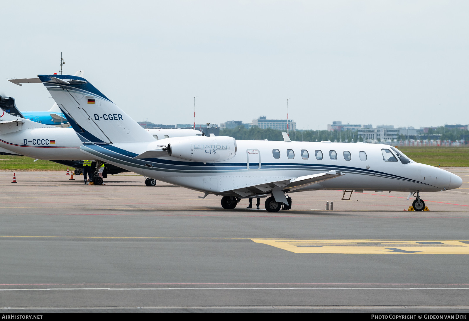 Aircraft Photo of D-CGER | Cessna 525B CitationJet CJ3 | AirHistory.net #815049