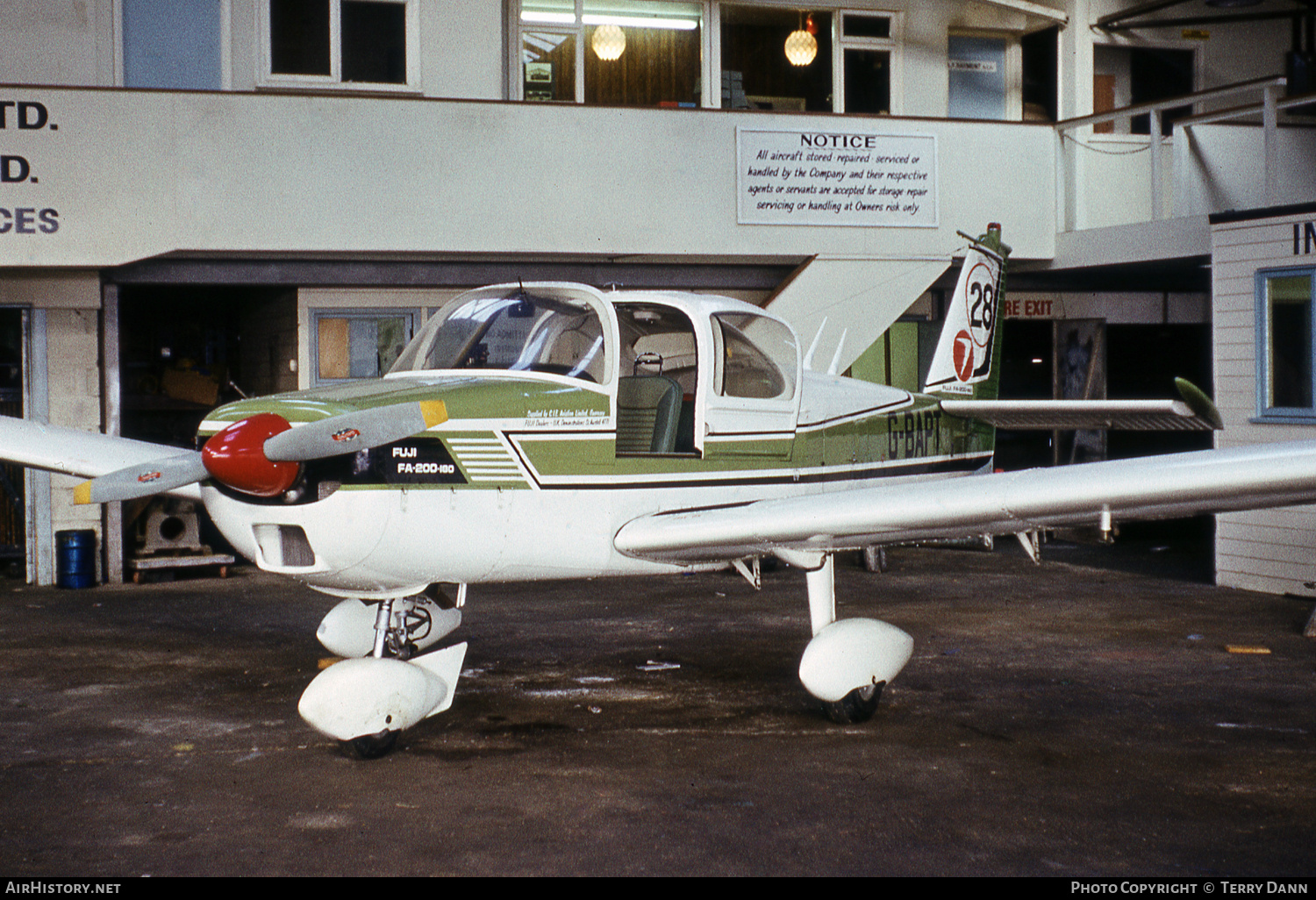 Aircraft Photo of G-BAPT | Fuji FA-200-180 Aero Subaru | AirHistory.net #815050