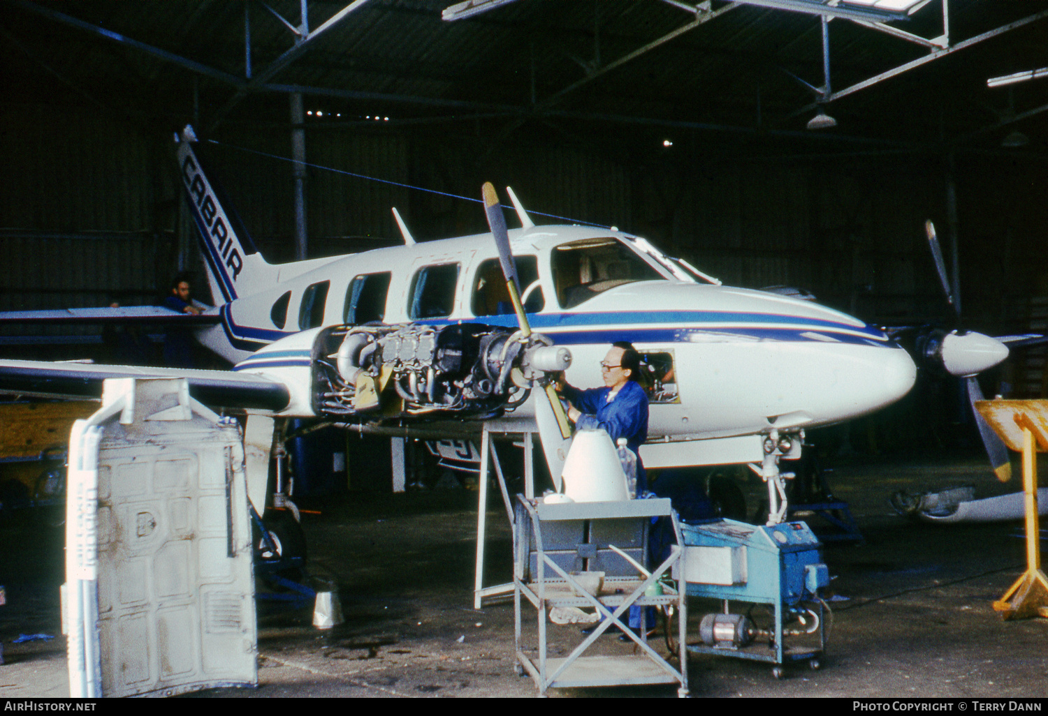 Aircraft Photo of G-AVZT | Piper PA-31-310 Navajo | Cabair | AirHistory.net #815075