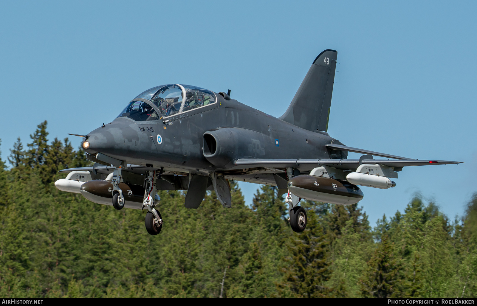 Aircraft Photo of HW-349 | British Aerospace Hawk 51 | Finland - Air Force | AirHistory.net #815082