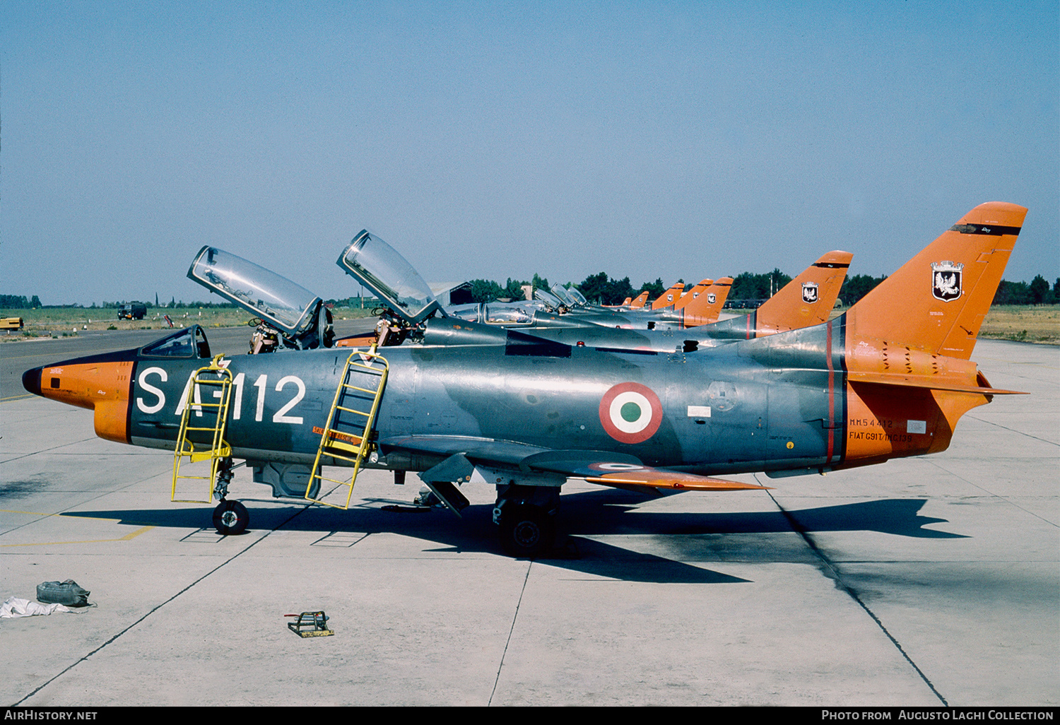 Aircraft Photo of MM54412 | Fiat G-91T/1 | Italy - Air Force | AirHistory.net #815085