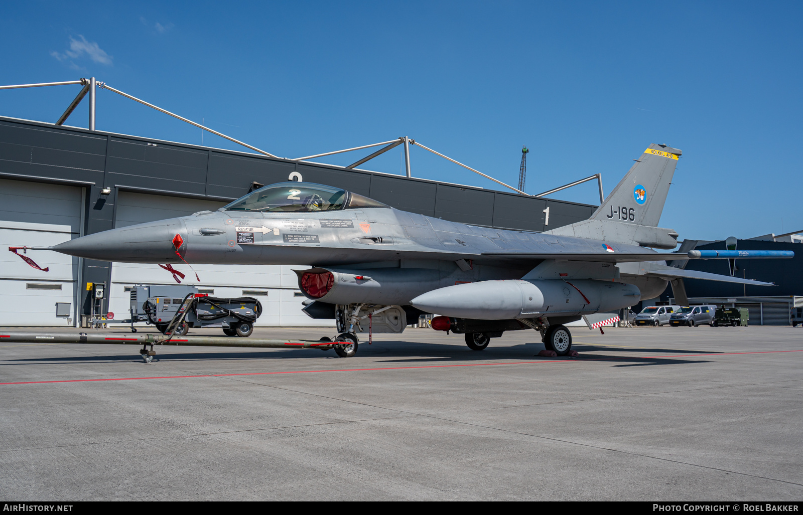 Aircraft Photo of J-196 | General Dynamics F-16AM Fighting Falcon | Netherlands - Air Force | AirHistory.net #815090