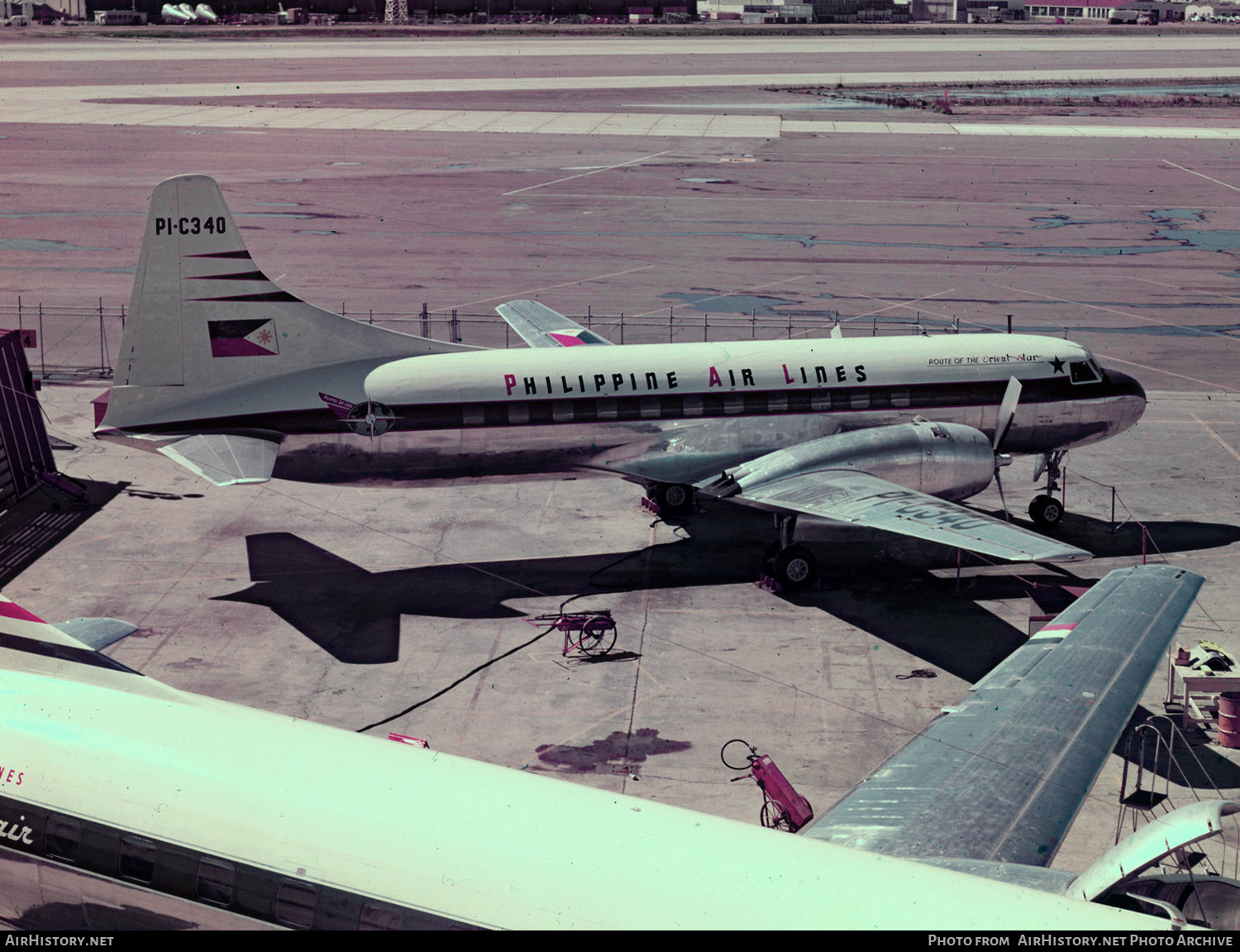 Aircraft Photo of PI-C340 | Convair 340-42 | Philippine Air Lines - PAL | AirHistory.net #815100