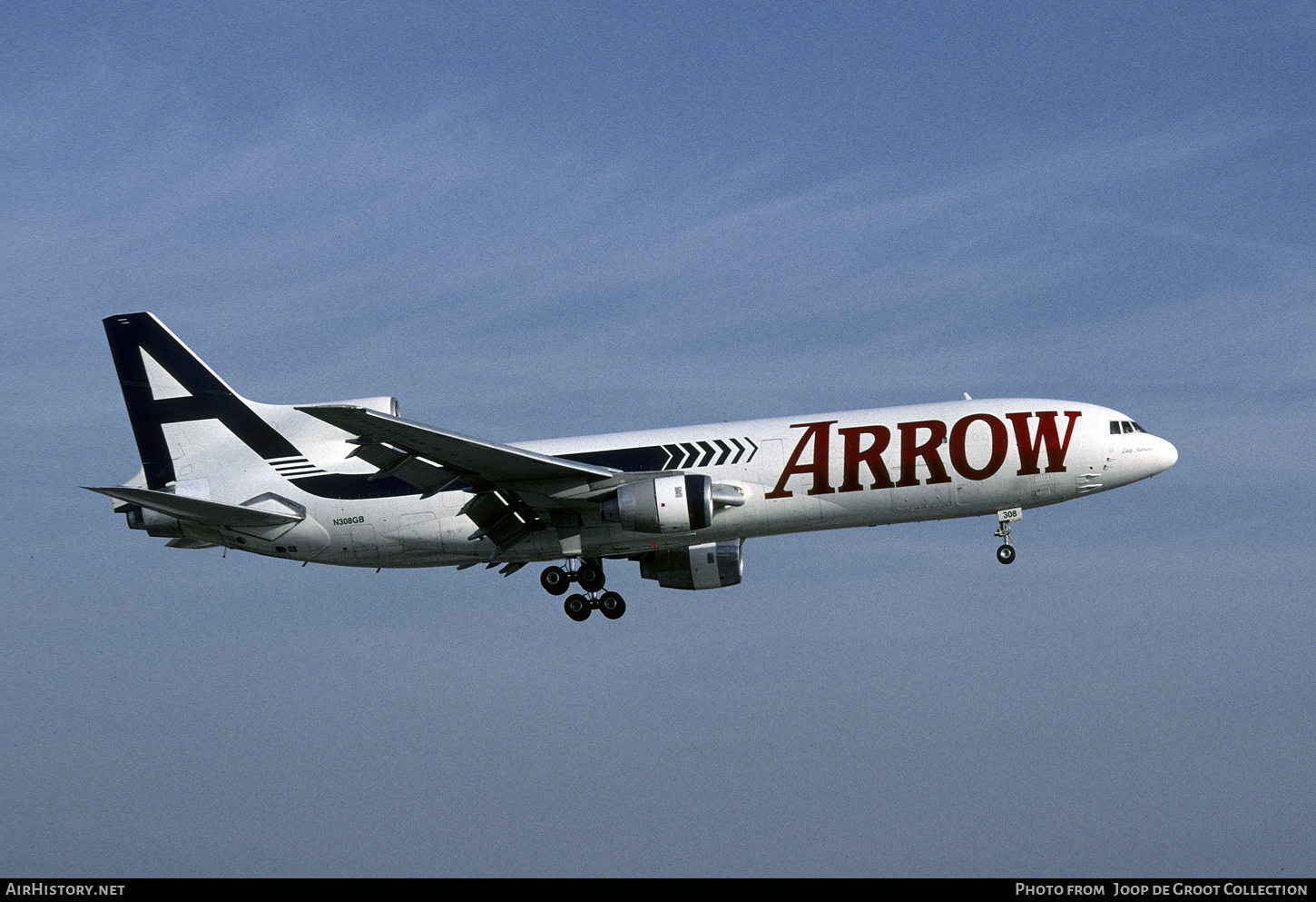 Aircraft Photo of N308GB | Lockheed L-1011-385-1-15 TriStar 200/F | Arrow Air | AirHistory.net #815105