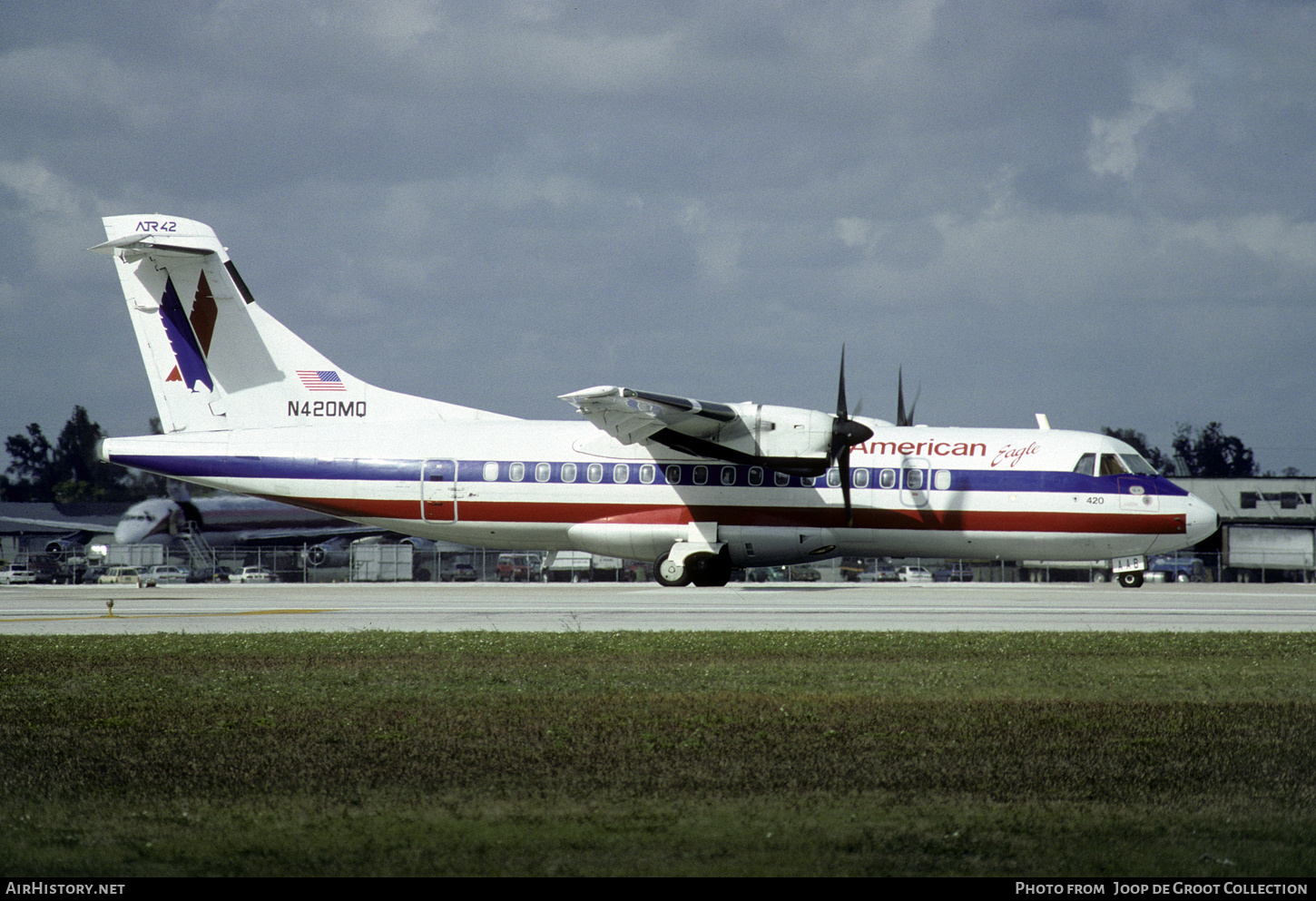 Aircraft Photo of N420MQ | ATR ATR-42-300 | American Eagle | AirHistory.net #815106
