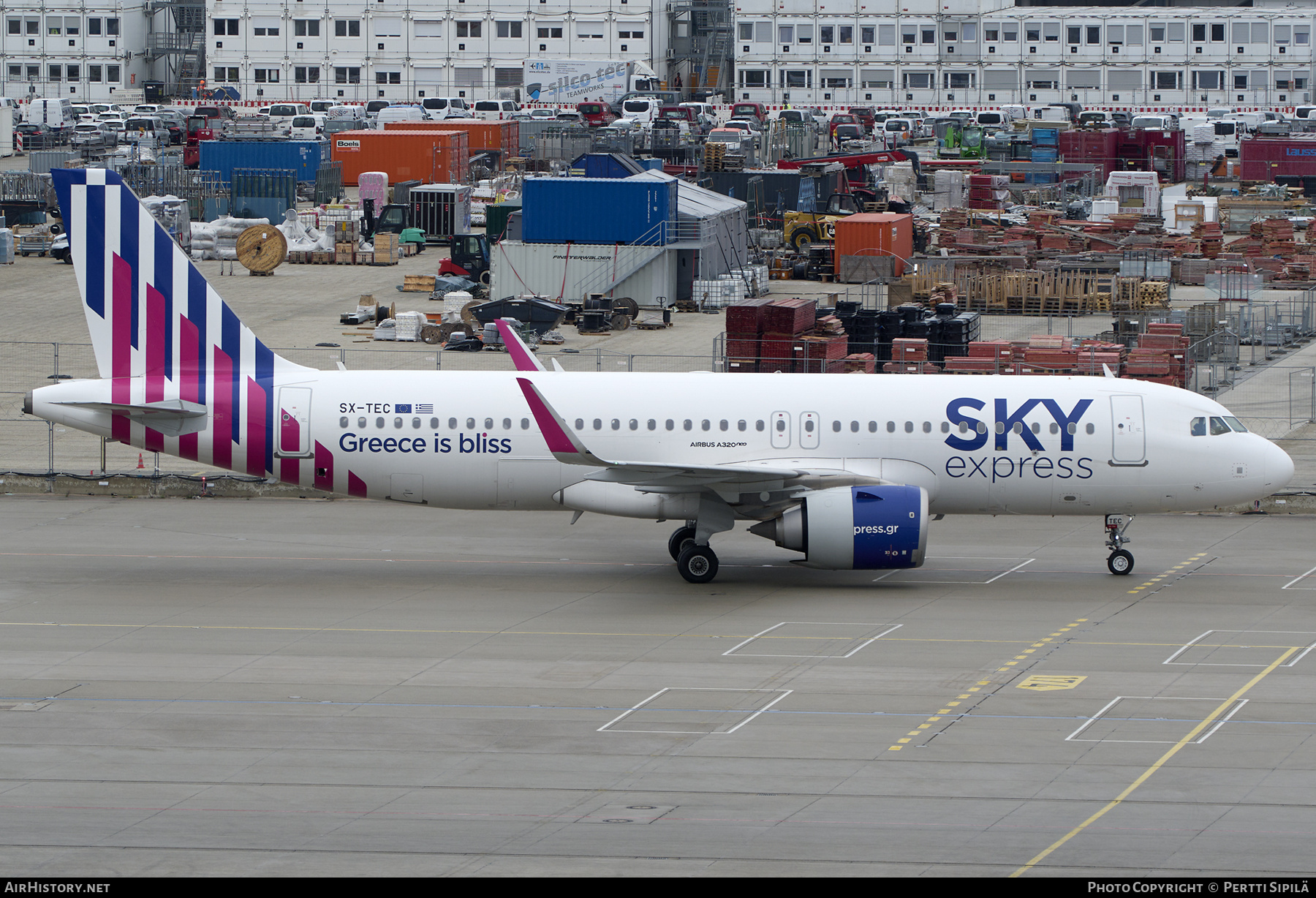 Aircraft Photo of SX-TEC | Airbus A320-251N | Sky Express | AirHistory.net #815115