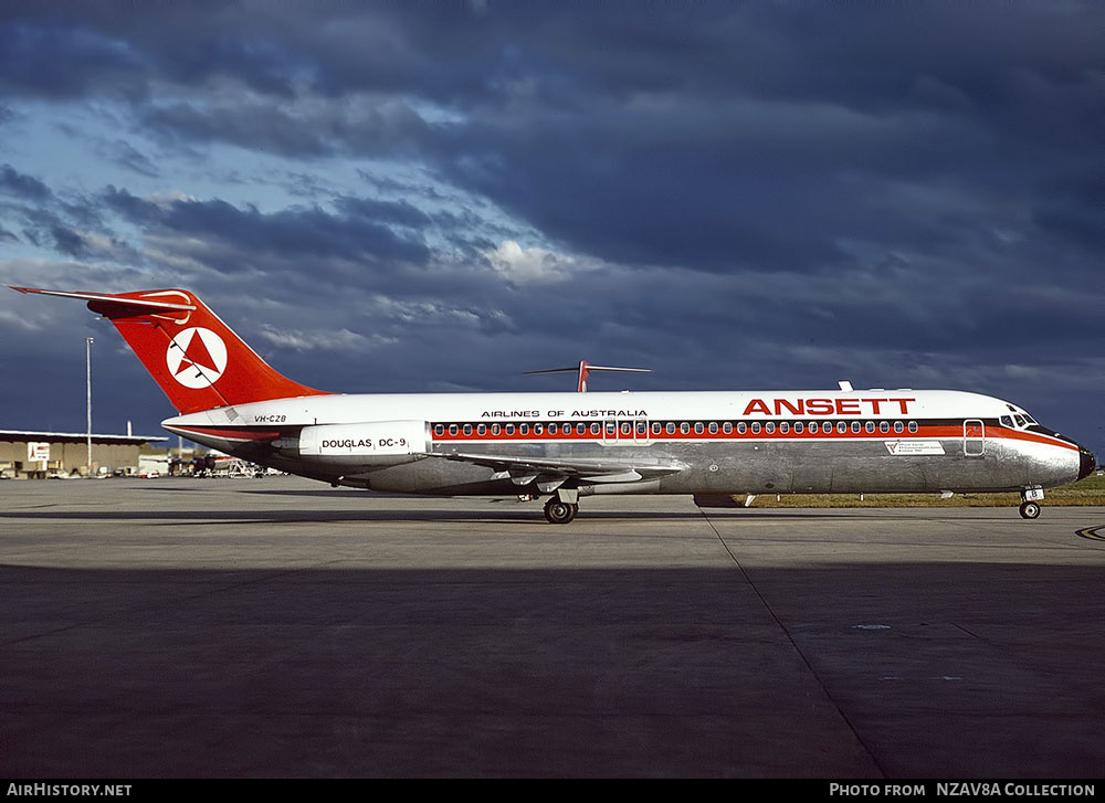 Aircraft Photo of VH-CZB | Douglas DC-9-31 | Ansett Airlines of Australia | AirHistory.net #815116