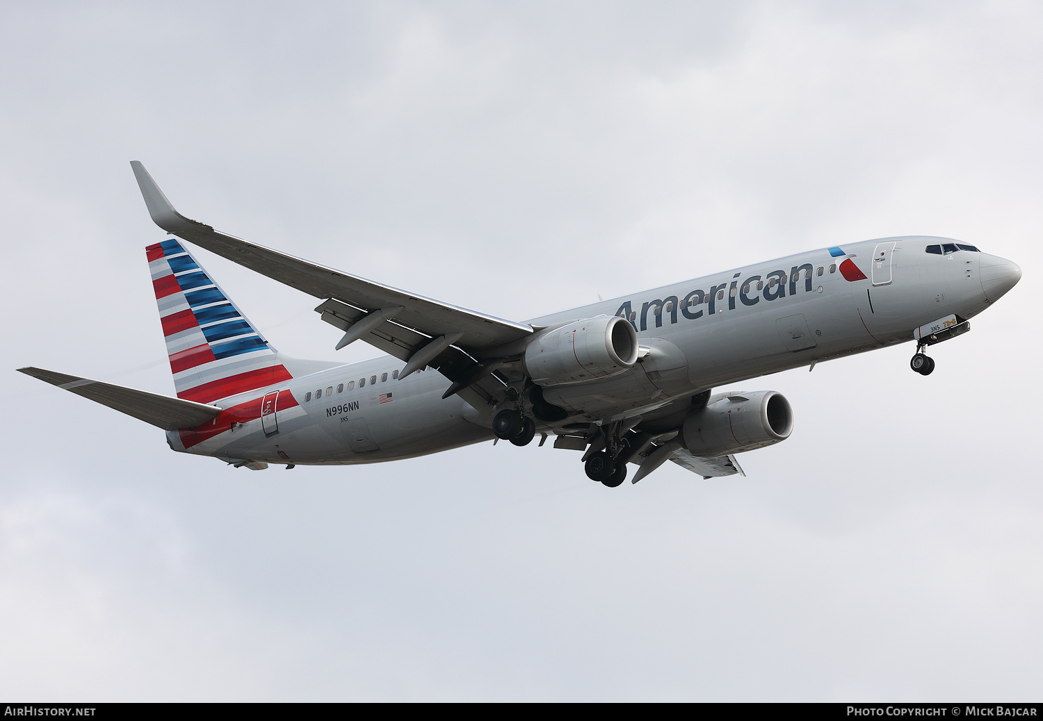 Aircraft Photo of N996NN | Boeing 737-823 | American Airlines | AirHistory.net #815132