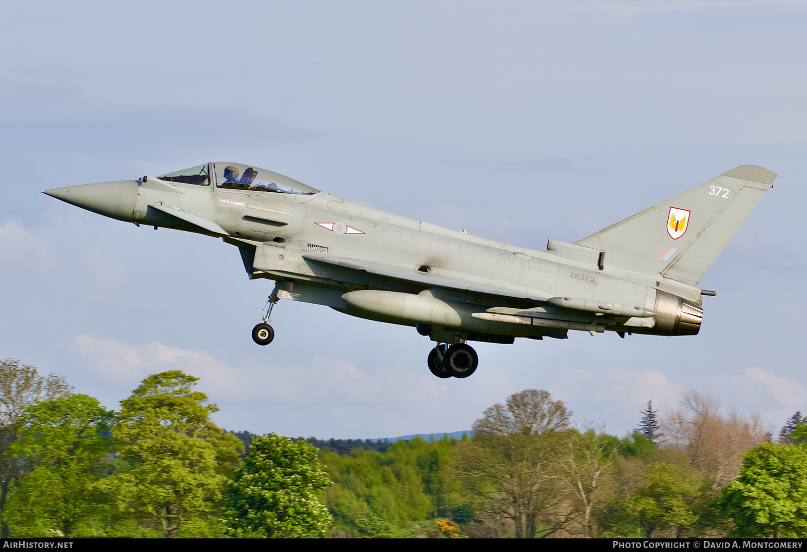 Aircraft Photo of ZK372 | Eurofighter EF-2000 Typhoon FGR4 | UK - Air Force | AirHistory.net #815137