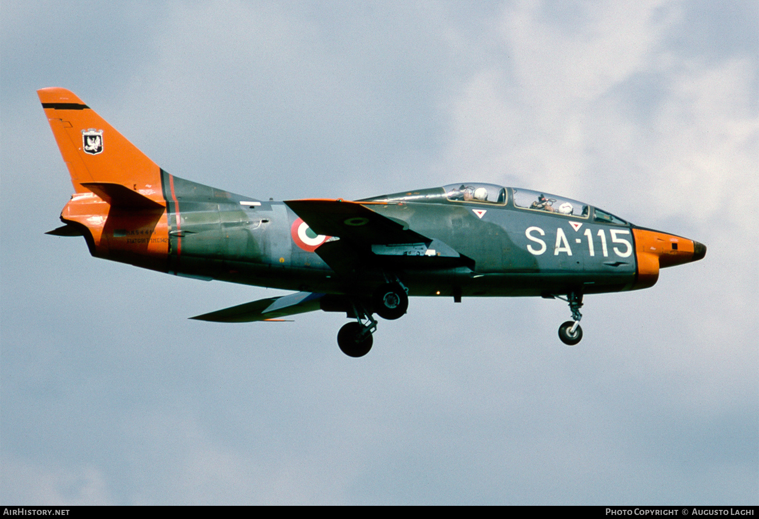 Aircraft Photo of MM54415 | Fiat G-91T/1 | Italy - Air Force | AirHistory.net #815142