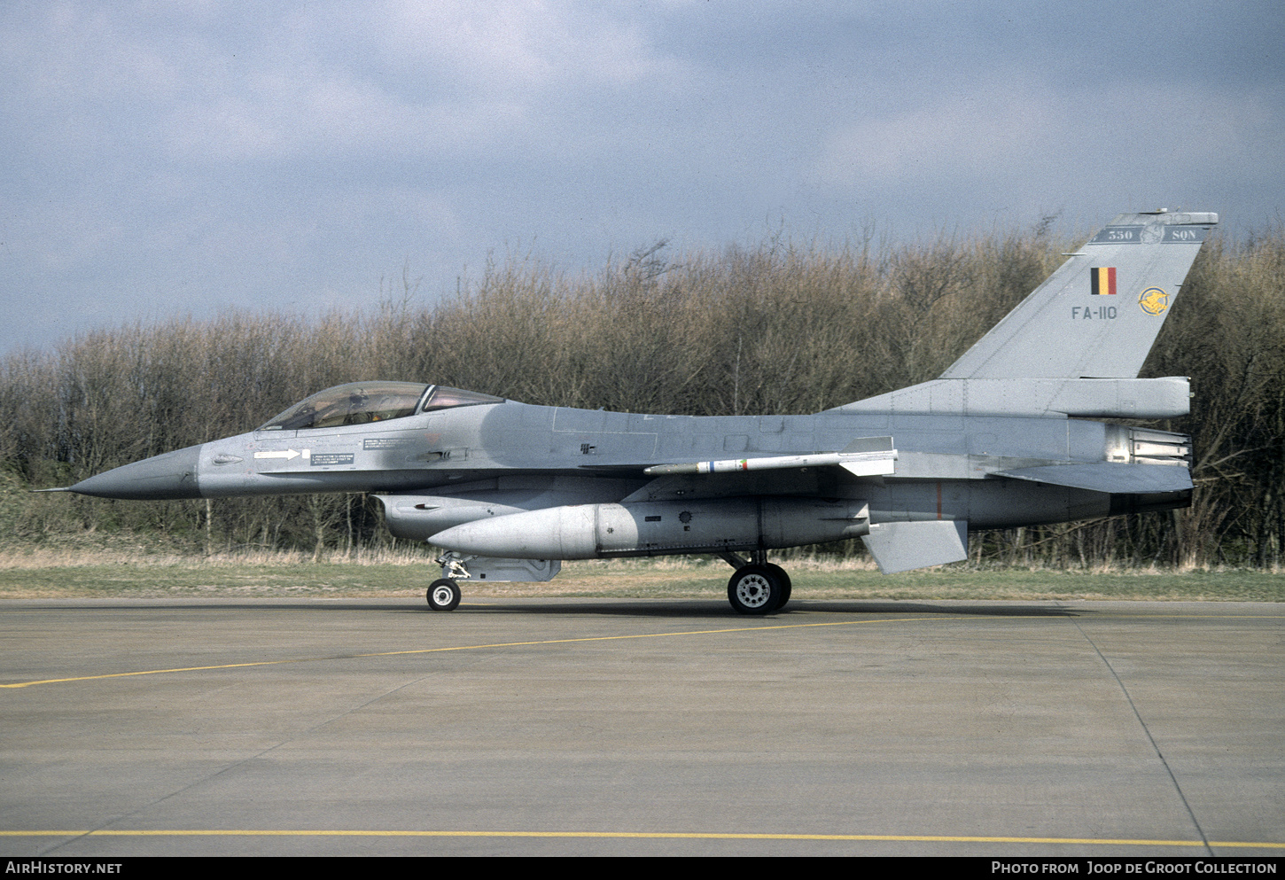 Aircraft Photo of FA-110 | General Dynamics F-16A Fighting Falcon | Belgium - Air Force | AirHistory.net #815166