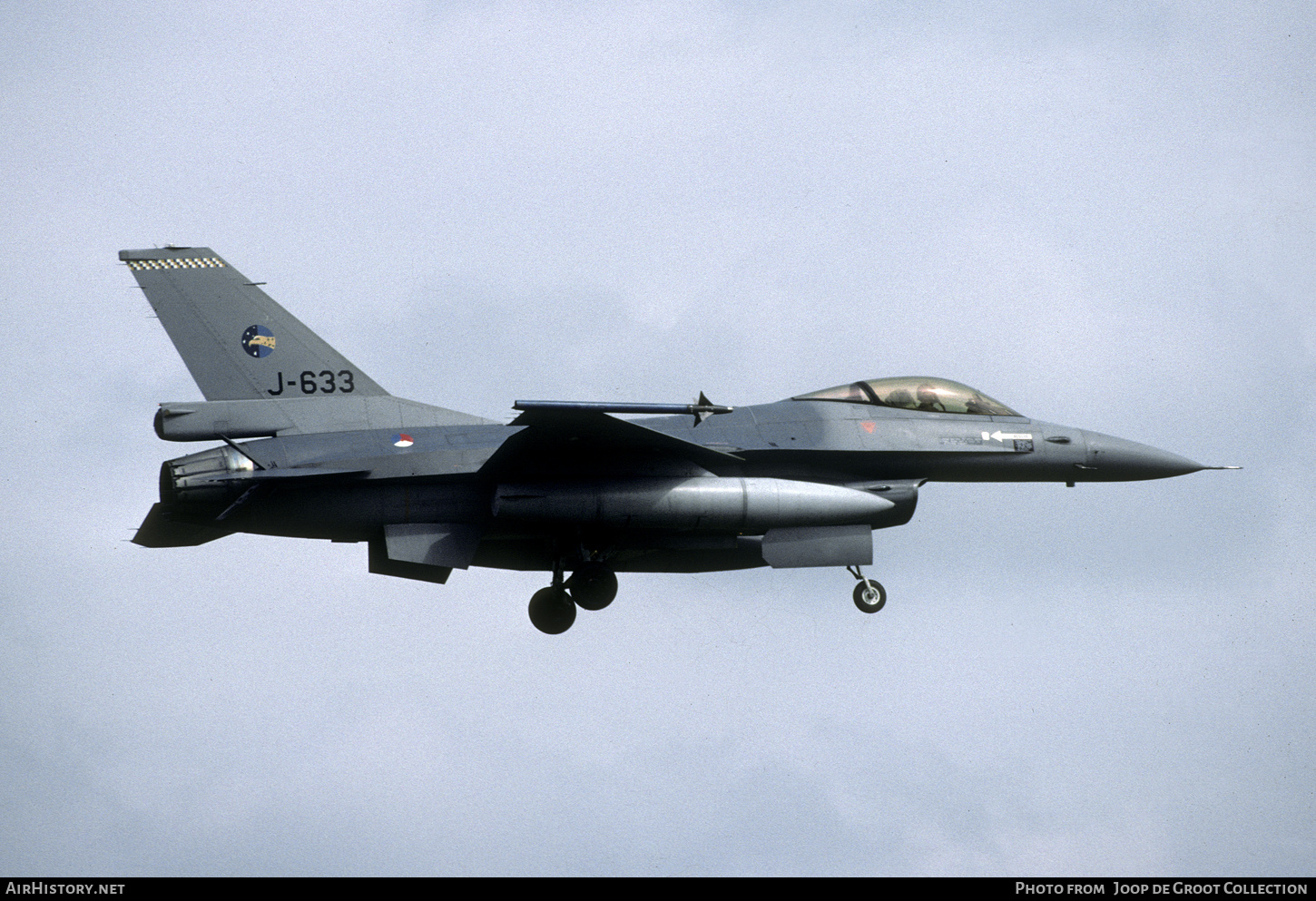 Aircraft Photo of J-633 | General Dynamics F-16A Fighting Falcon | Netherlands - Air Force | AirHistory.net #815176