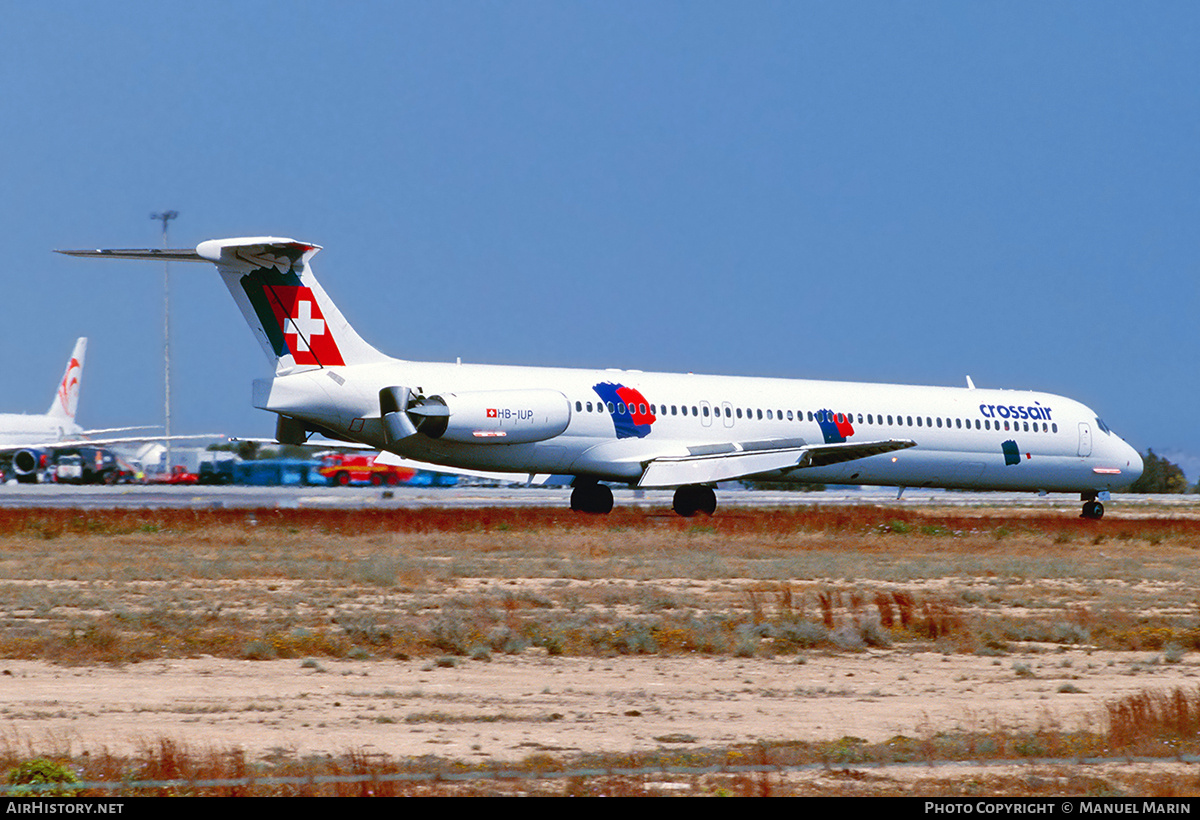 Aircraft Photo of HB-IUP | McDonnell Douglas MD-83 (DC-9-83) | Crossair | AirHistory.net #815181