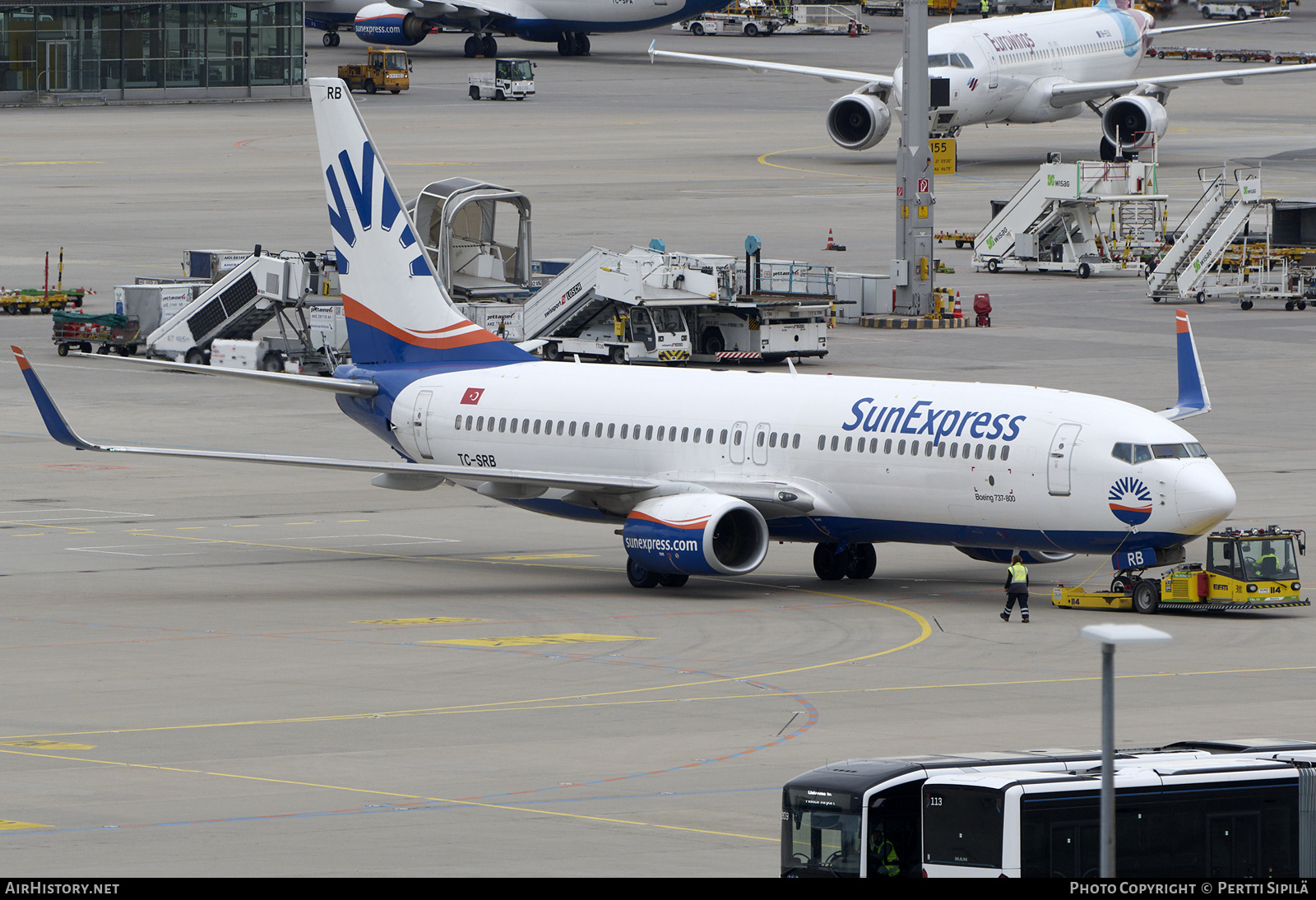 Aircraft Photo of TC-SRB | Boeing 737-8AL | SunExpress | AirHistory.net #815185