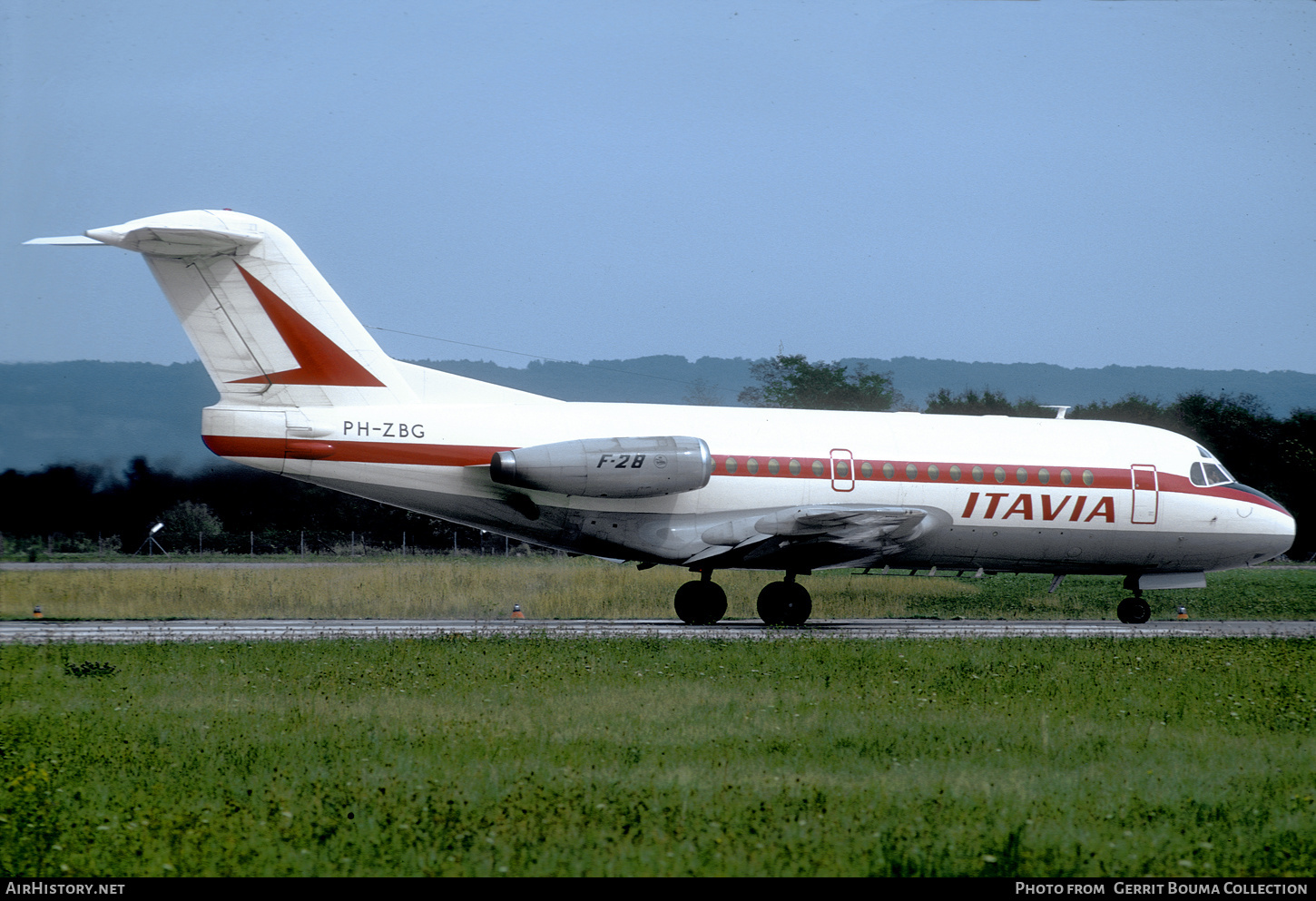 Aircraft Photo of PH-ZBG | Fokker F28-1000 Fellowship | Itavia | AirHistory.net #815202